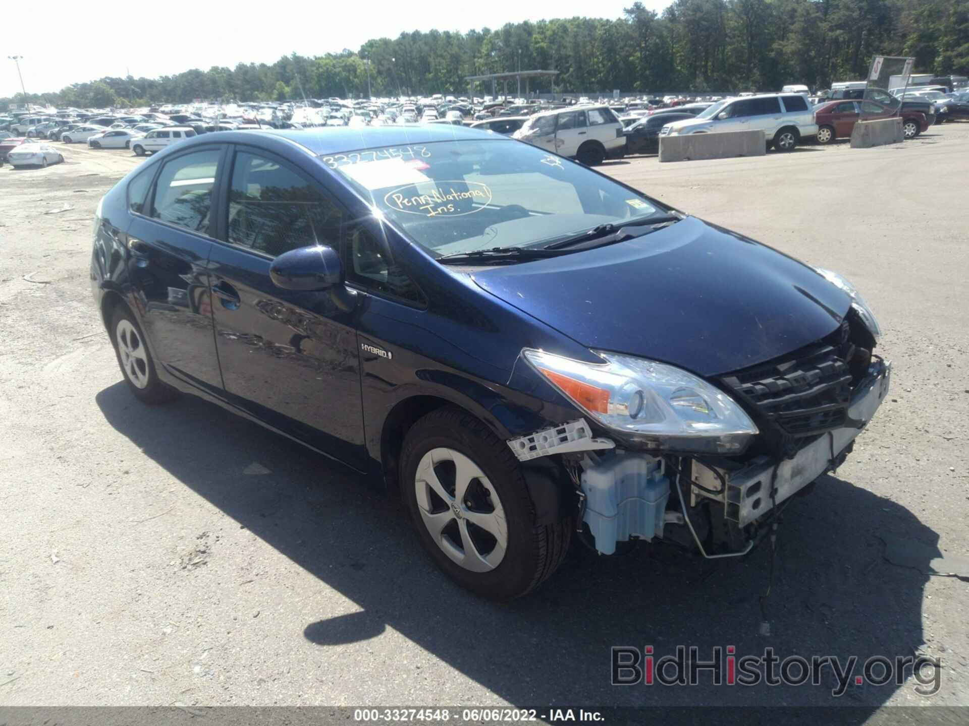 Photo JTDKN3DU4F0412889 - TOYOTA PRIUS 2015