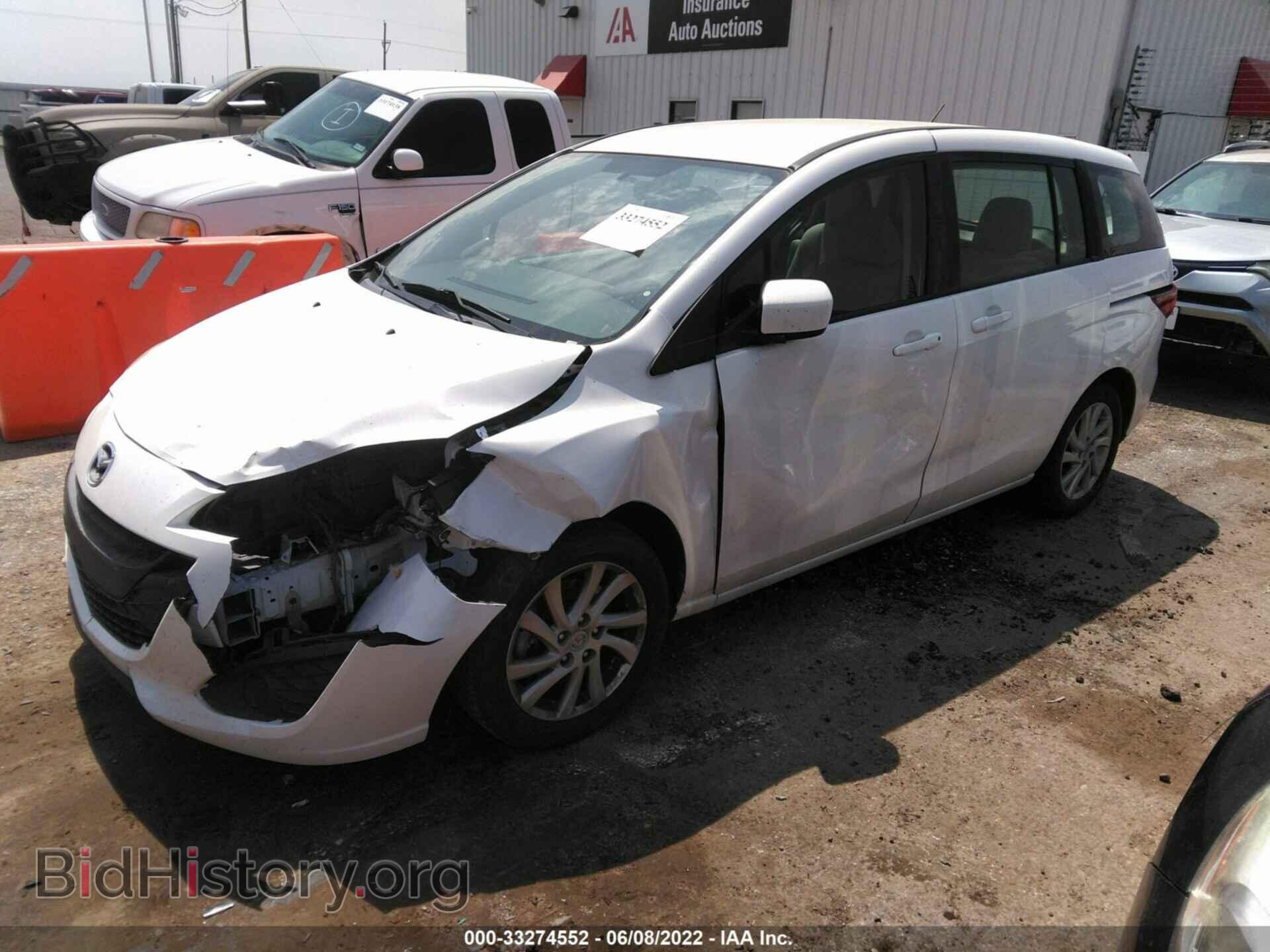 2012 MAZDA MAZDA5 - VIN: JM1CW2BLXC0116065 - Фото 2