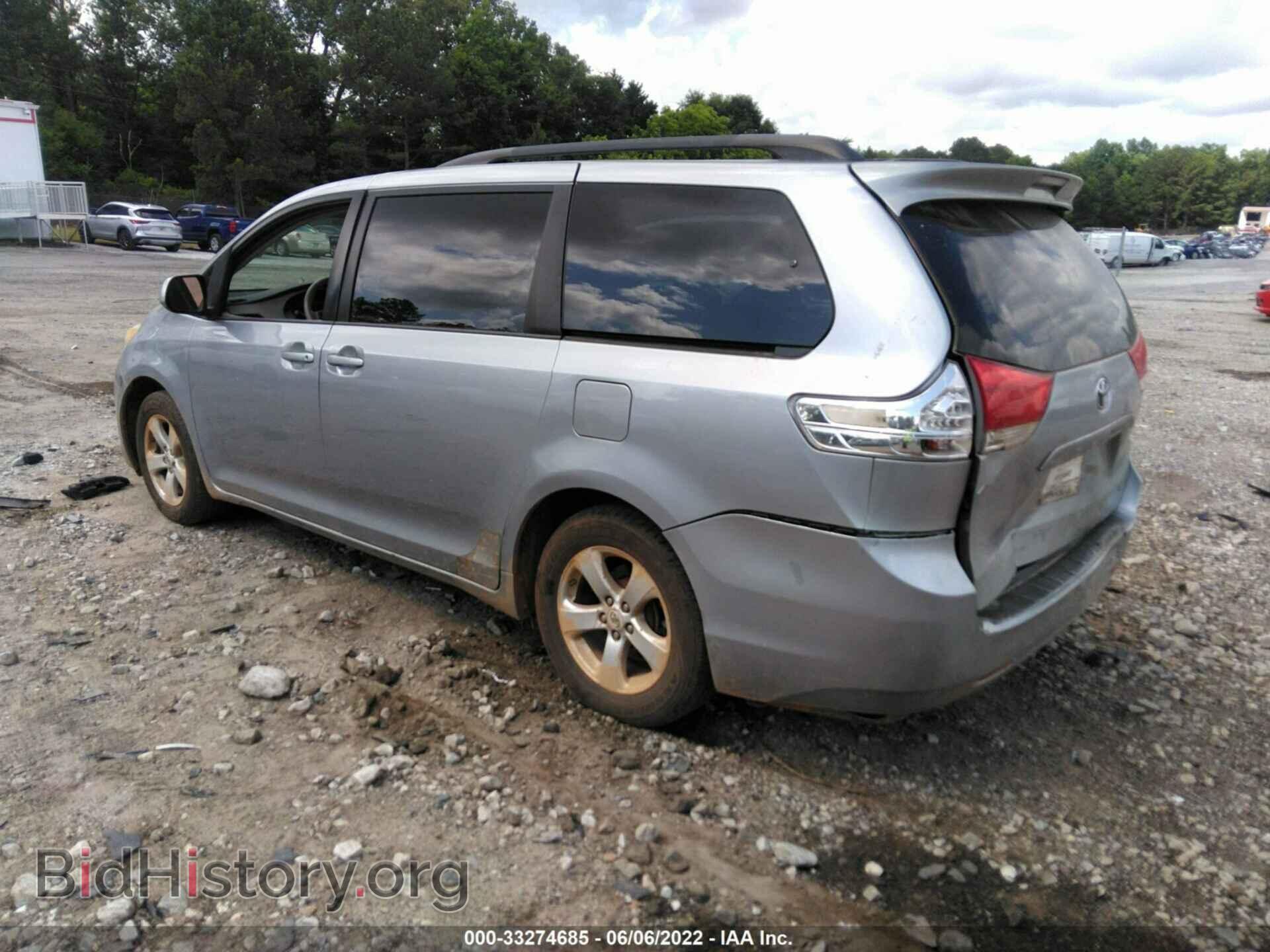 2011 TOYOTA SIENNA - VIN: 5TDKK3DC5BS173926 - Фото 3