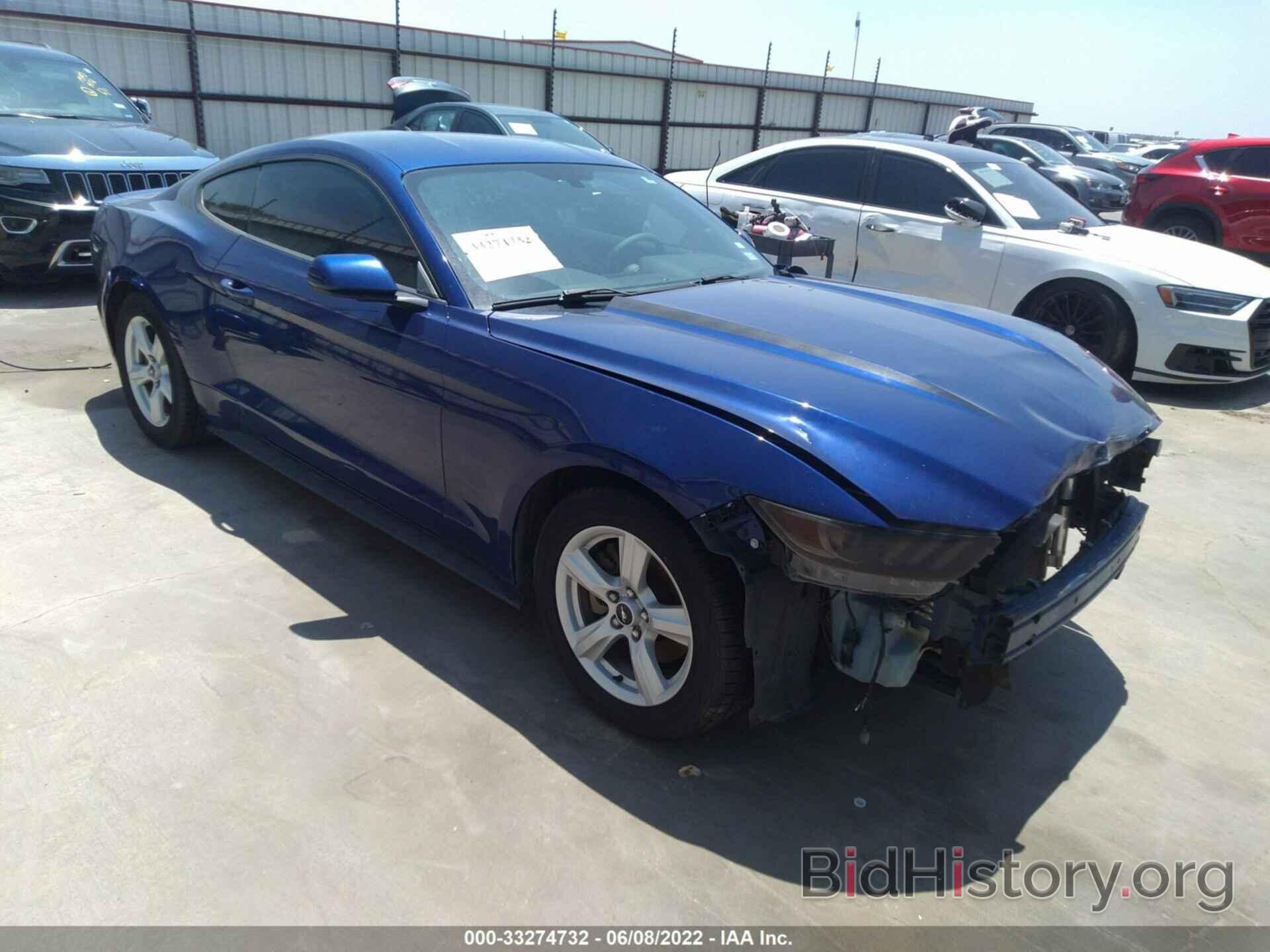 Photo 1FA6P8AM9G5252497 - FORD MUSTANG 2016