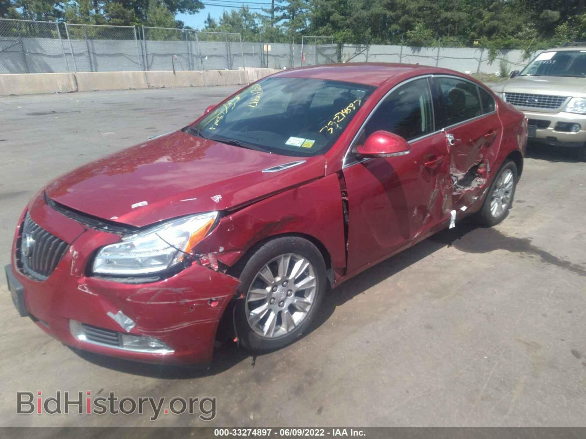 2012 BUICK REGAL - VIN: 2G4GR5ER1C9213330 - Фото 2