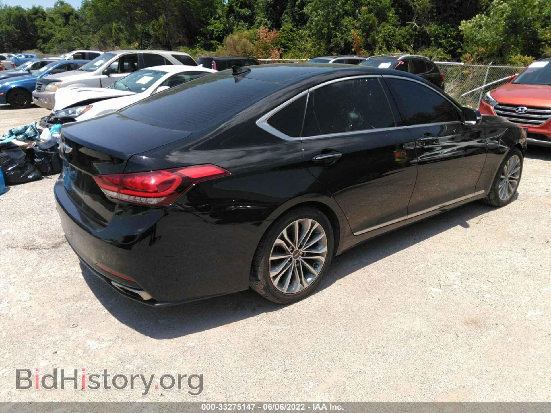 2017 GENESIS G80 - VIN: KMHGN4JE6HU176908 - Фото 4