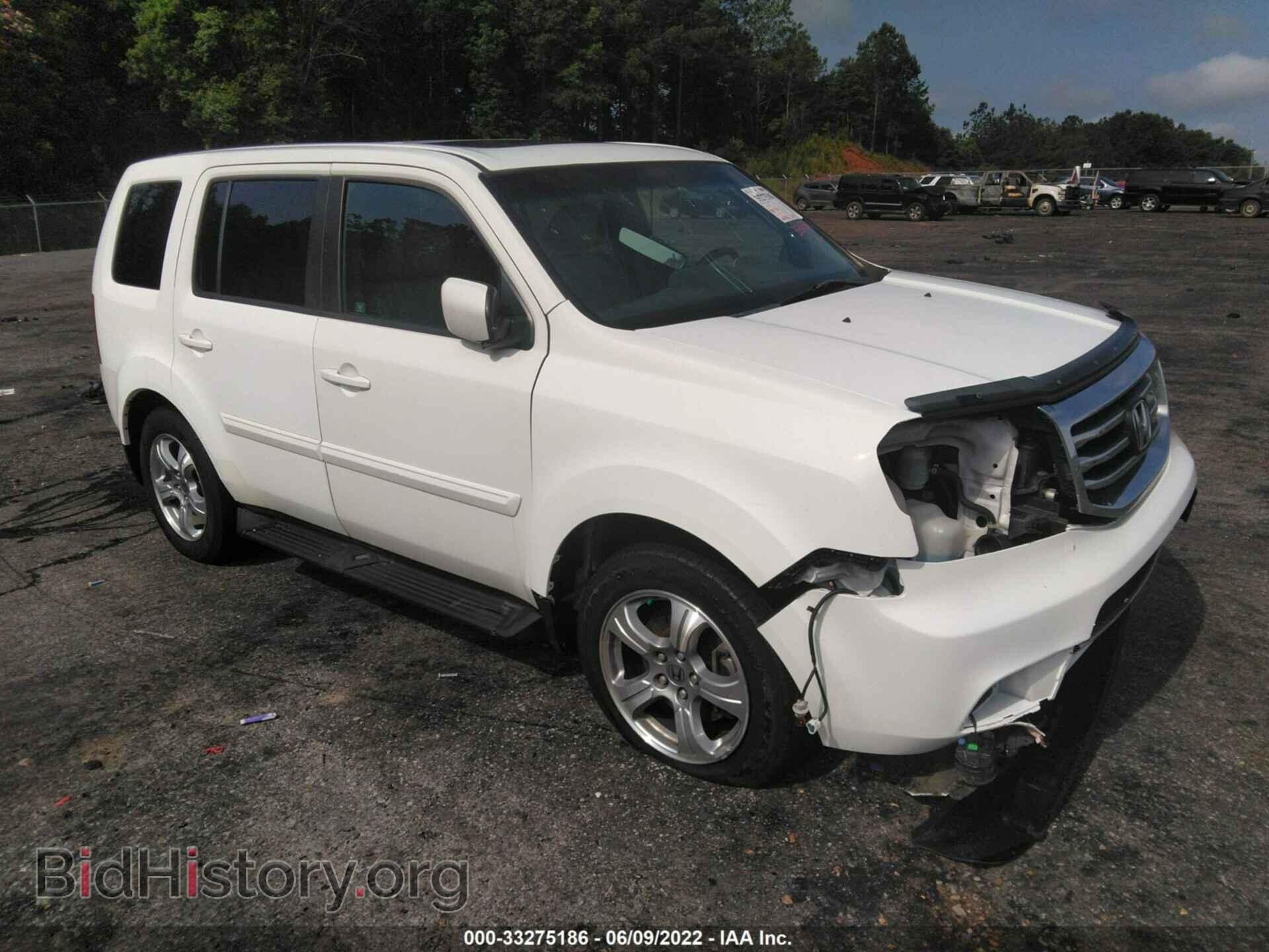 Фотография 5FNYF3H77CB004671 - HONDA PILOT 2012