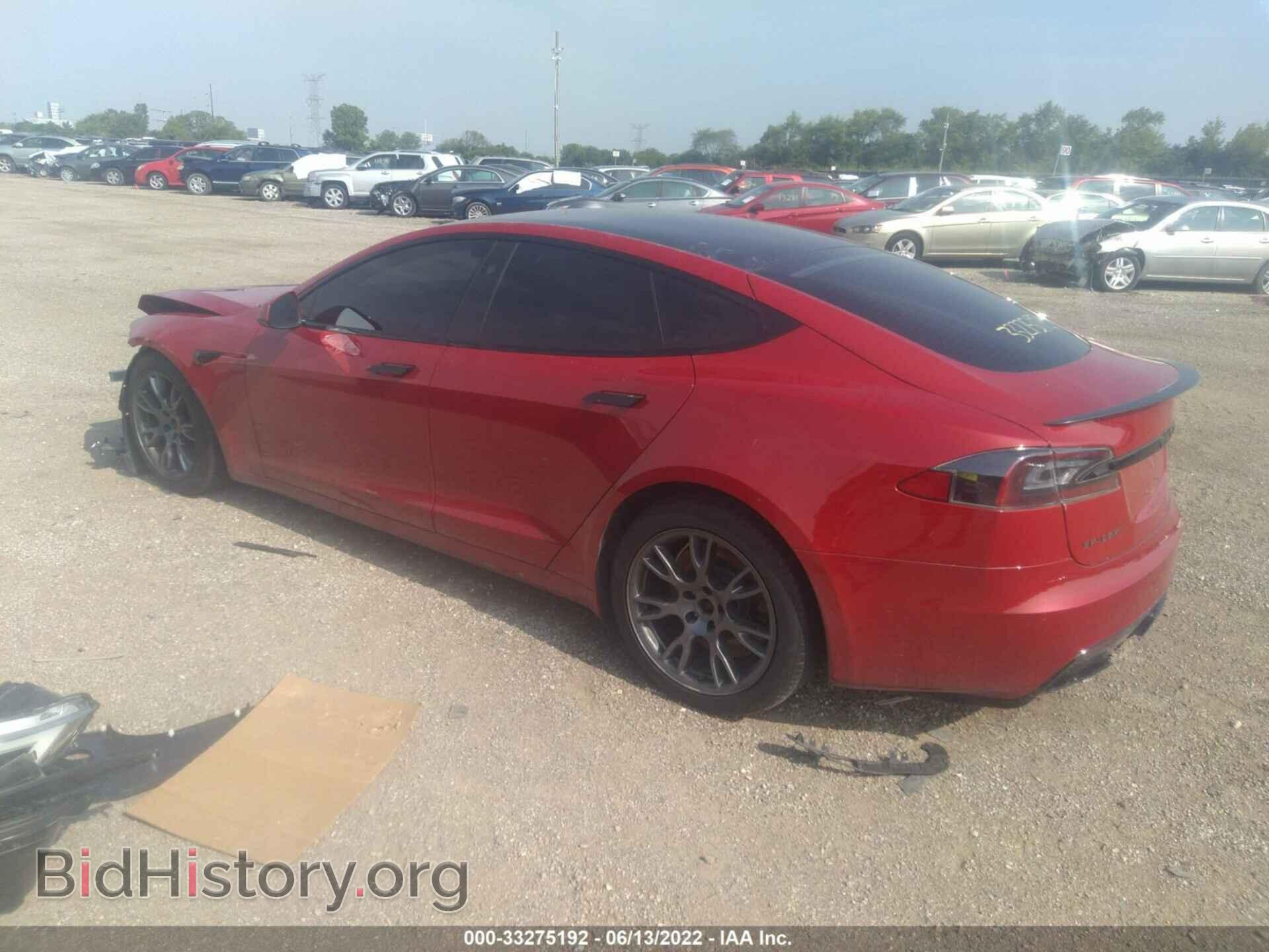 2021 TESLA MODEL S - VIN: 5YJSA1E65MF442417 - Фото 3