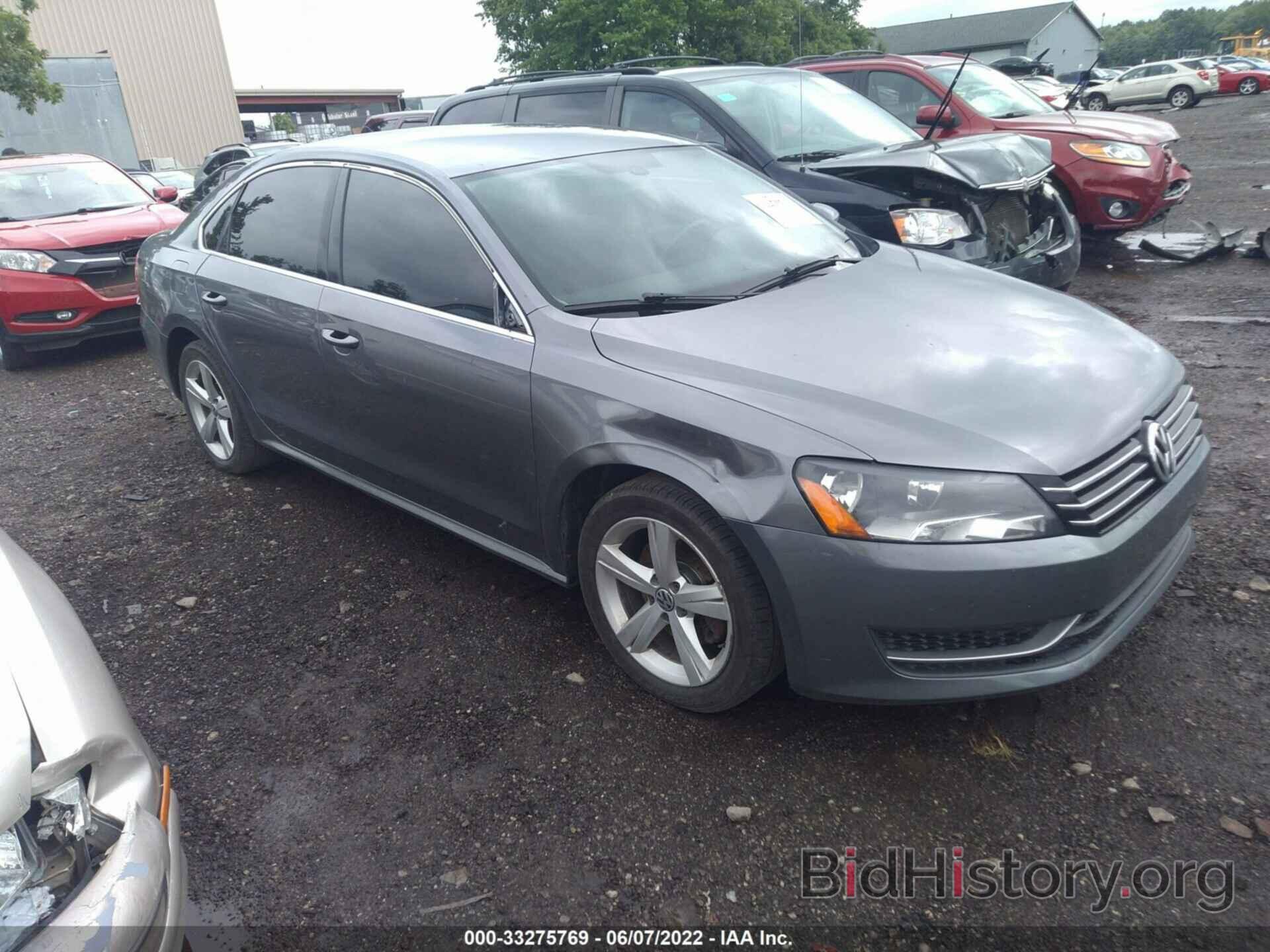 Photo 1VWBP7A30CC073956 - VOLKSWAGEN PASSAT 2012