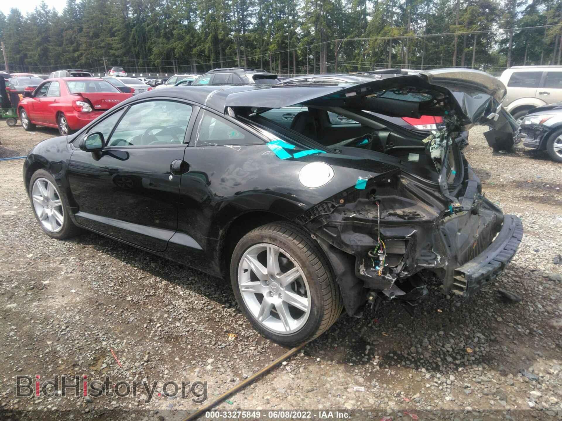 2007 MITSUBISHI ECLIPSE - VIN: 4A3AK34T87E057268 - Фото 3