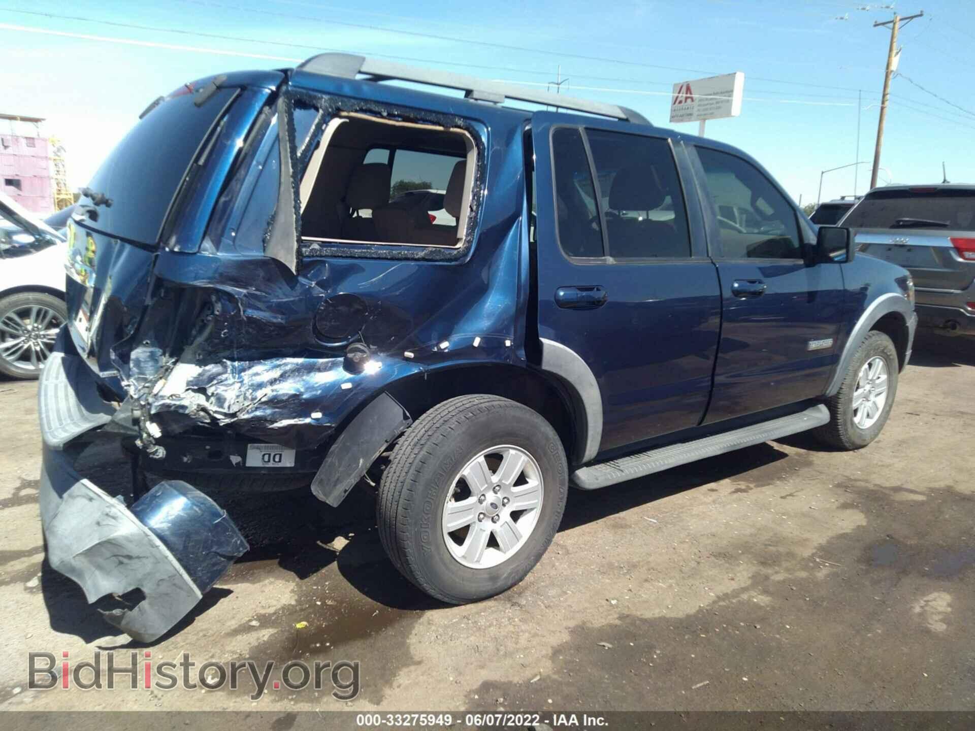 2007 FORD EXPLORER - VIN: 1FMEU73E77UB72986 - Фото 4