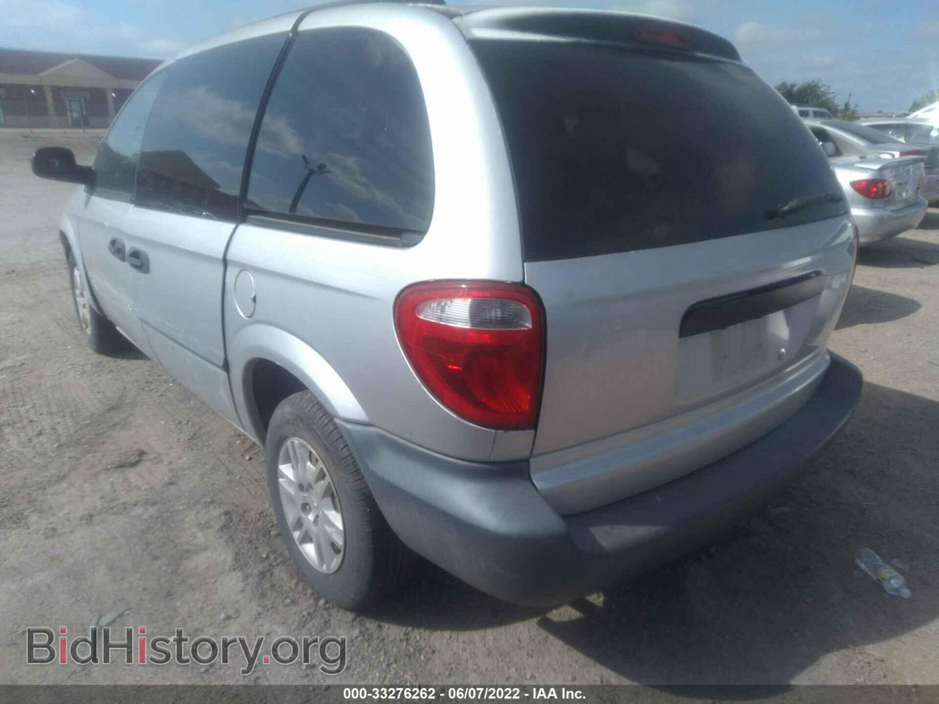 2007 DODGE CARAVAN - VIN: 1D4GP25R37B186504 - Фото 3