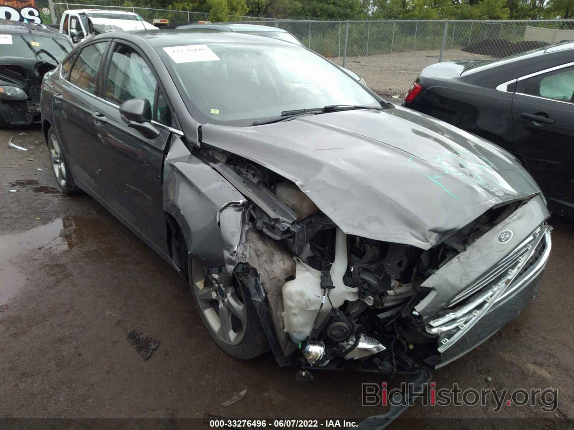 Photo 1FA6P0HD7E5372724 - FORD FUSION 2014