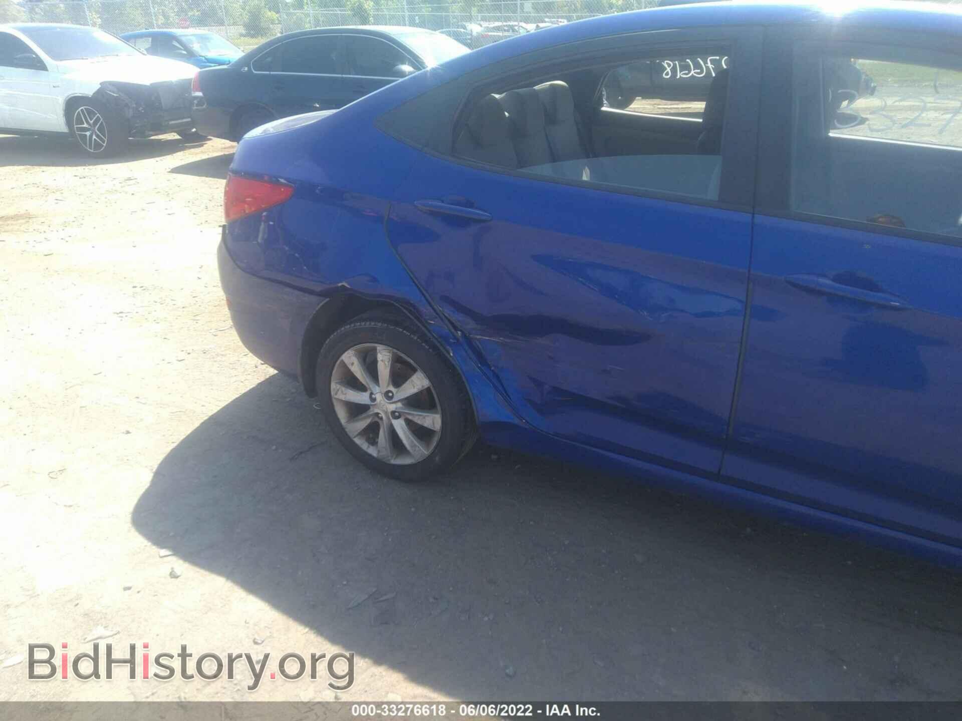 2012 HYUNDAI ACCENT - VIN: KMHCU4AE5CU163870 - Фото 6