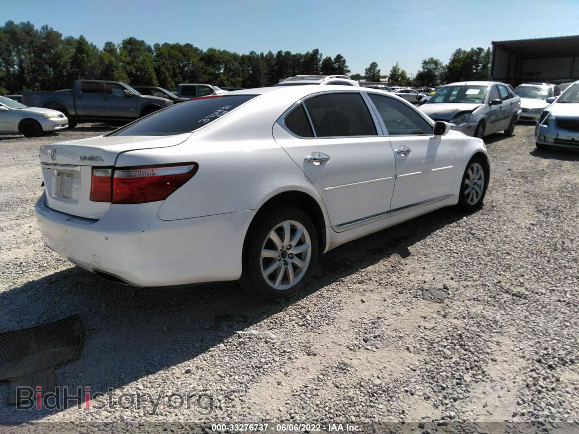 2007 LEXUS LS 460 - VIN: JTHGL46F275013935 - Фото 4