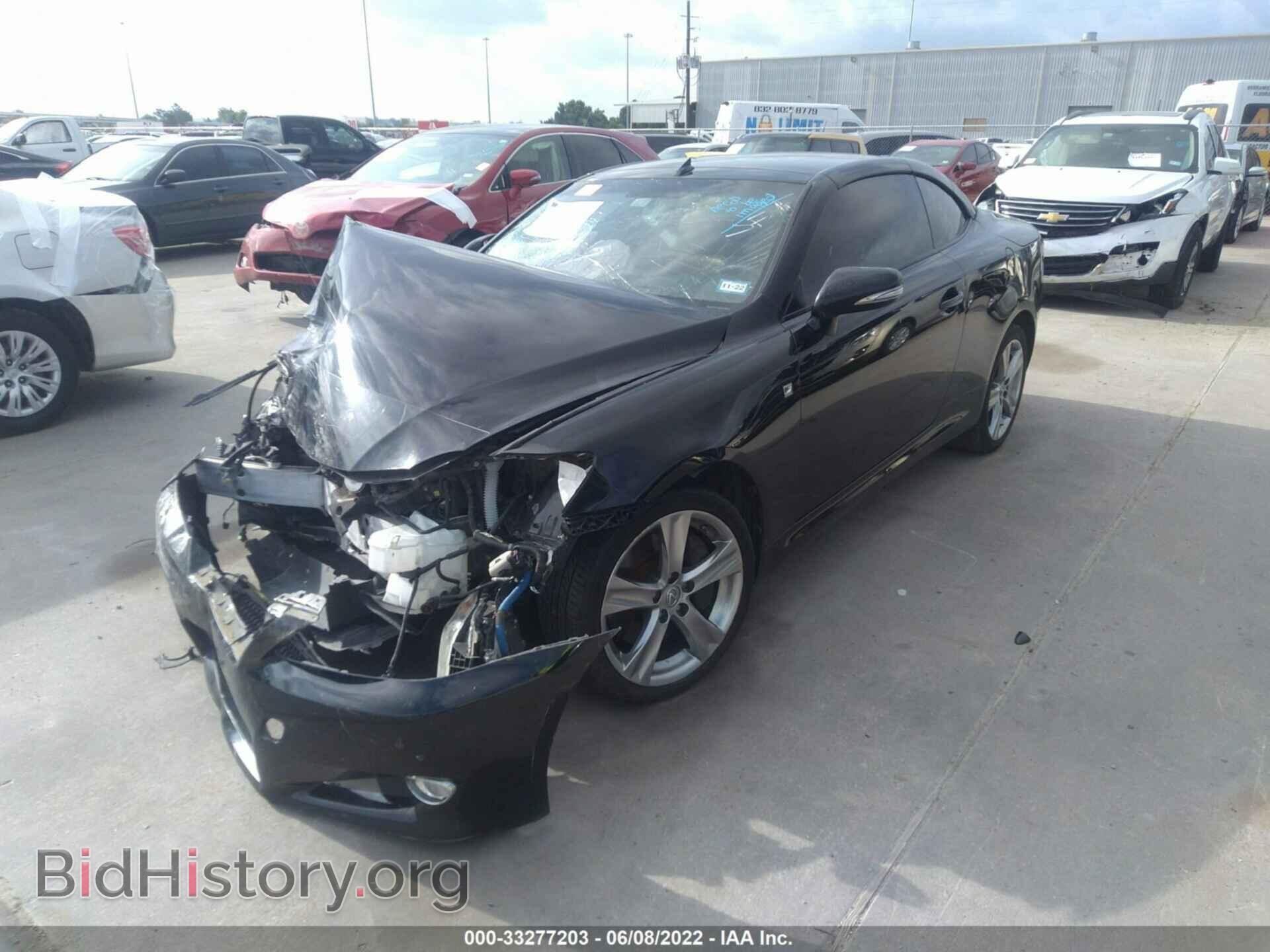 2012 LEXUS IS 350C - VIN: JTHFE2C28C2508051 - Фото 2