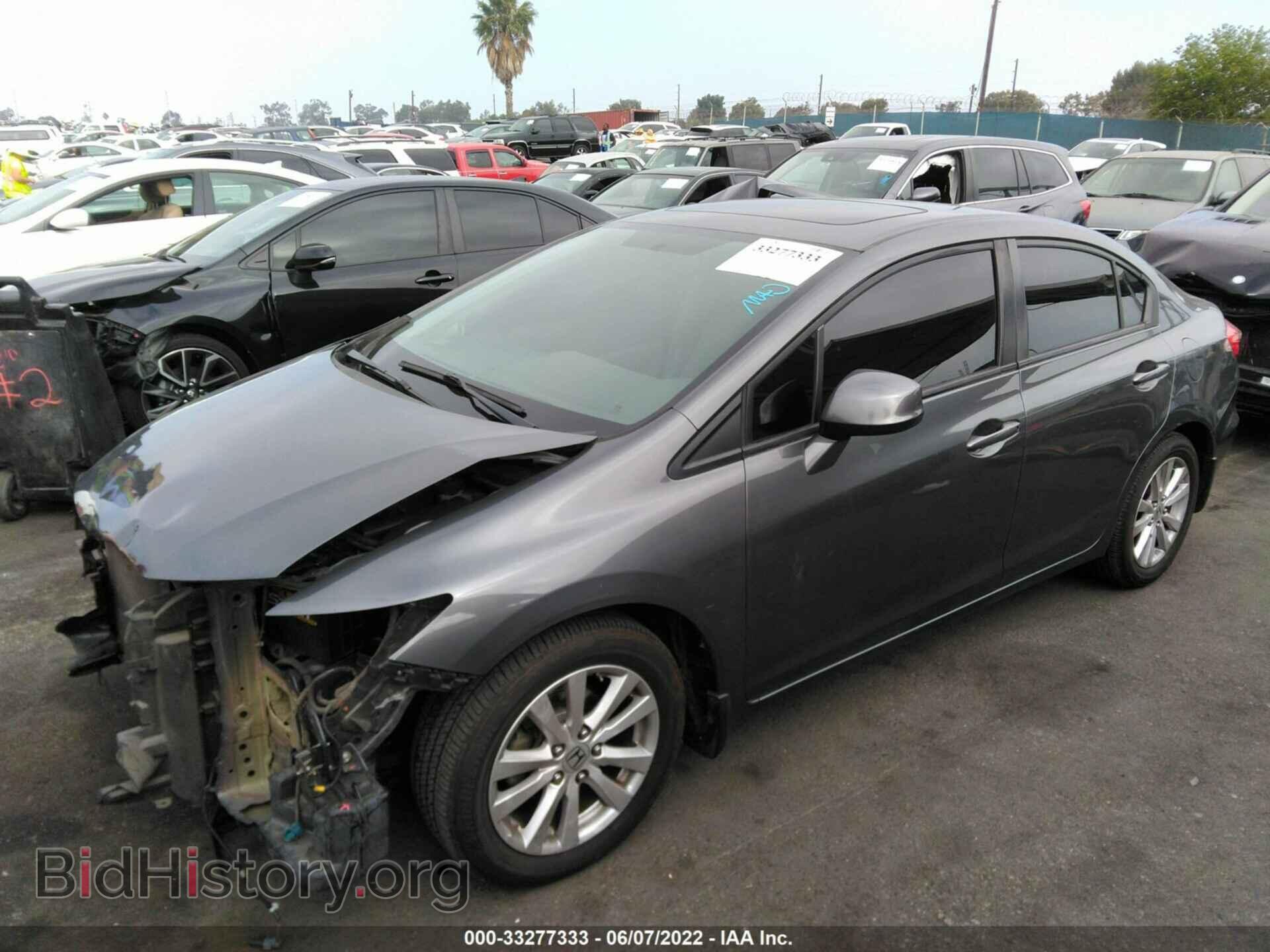 2012 HONDA CIVIC SDN - VIN: 2HGFB2F82CH547558 - Фото 2
