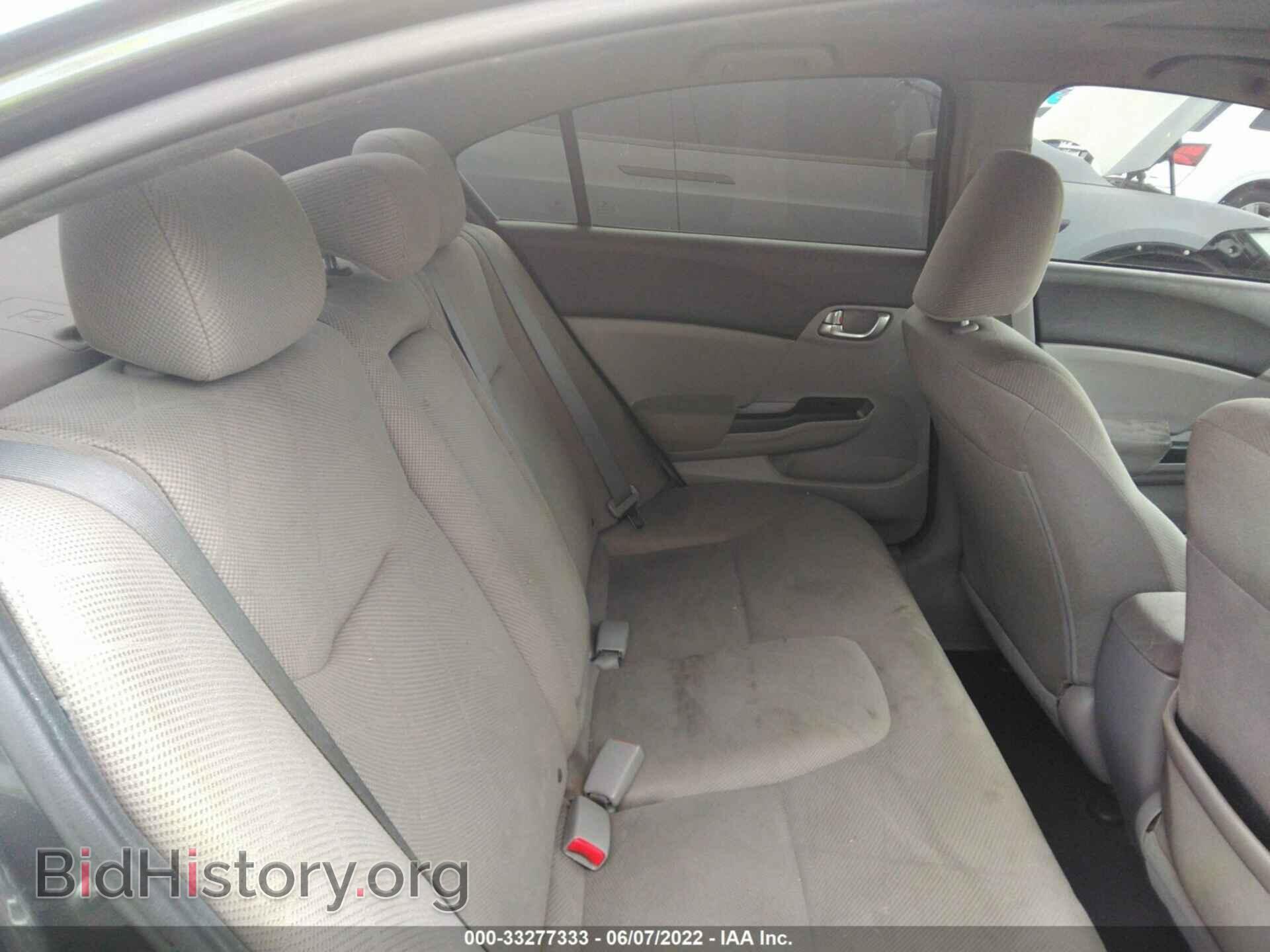 2012 HONDA CIVIC SDN - VIN: 2HGFB2F82CH547558 - Фото 8