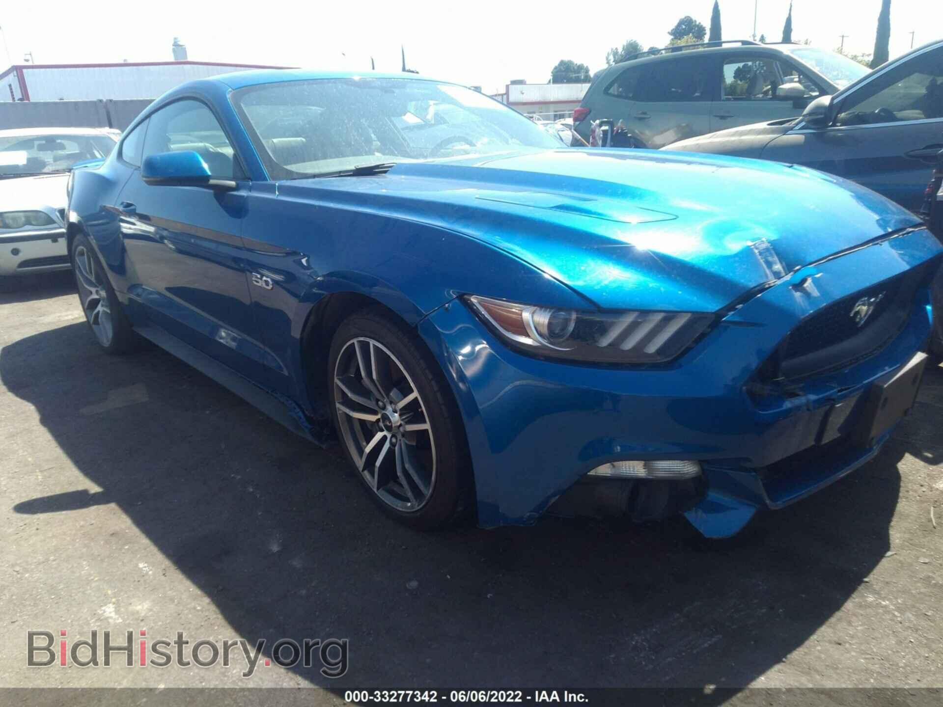 Фотография 1FA6P8CF7H5277804 - FORD MUSTANG 2017
