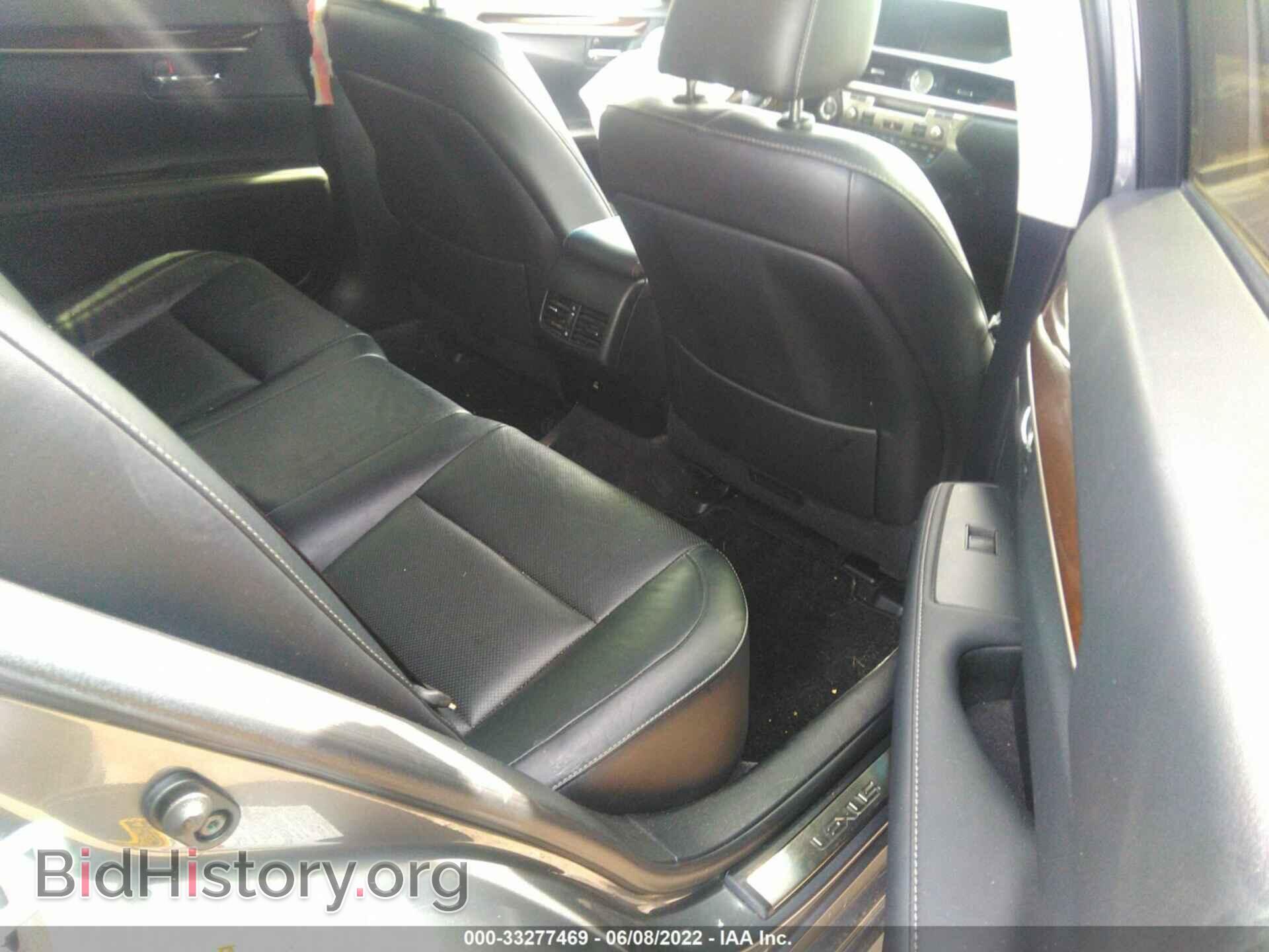2013 LEXUS ES 350 - VIN: JTHBK1GG1D2061202 - Фото 8