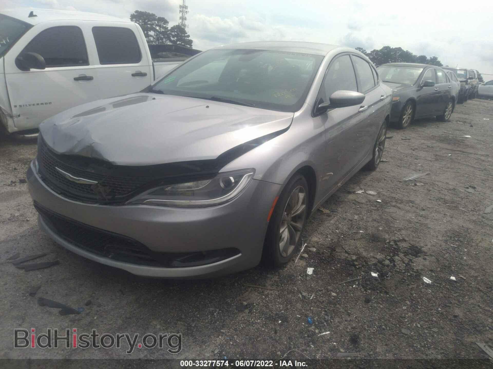 2015 CHRYSLER 200 - VIN: 1C3CCCBB7FN585194 - Фото 2