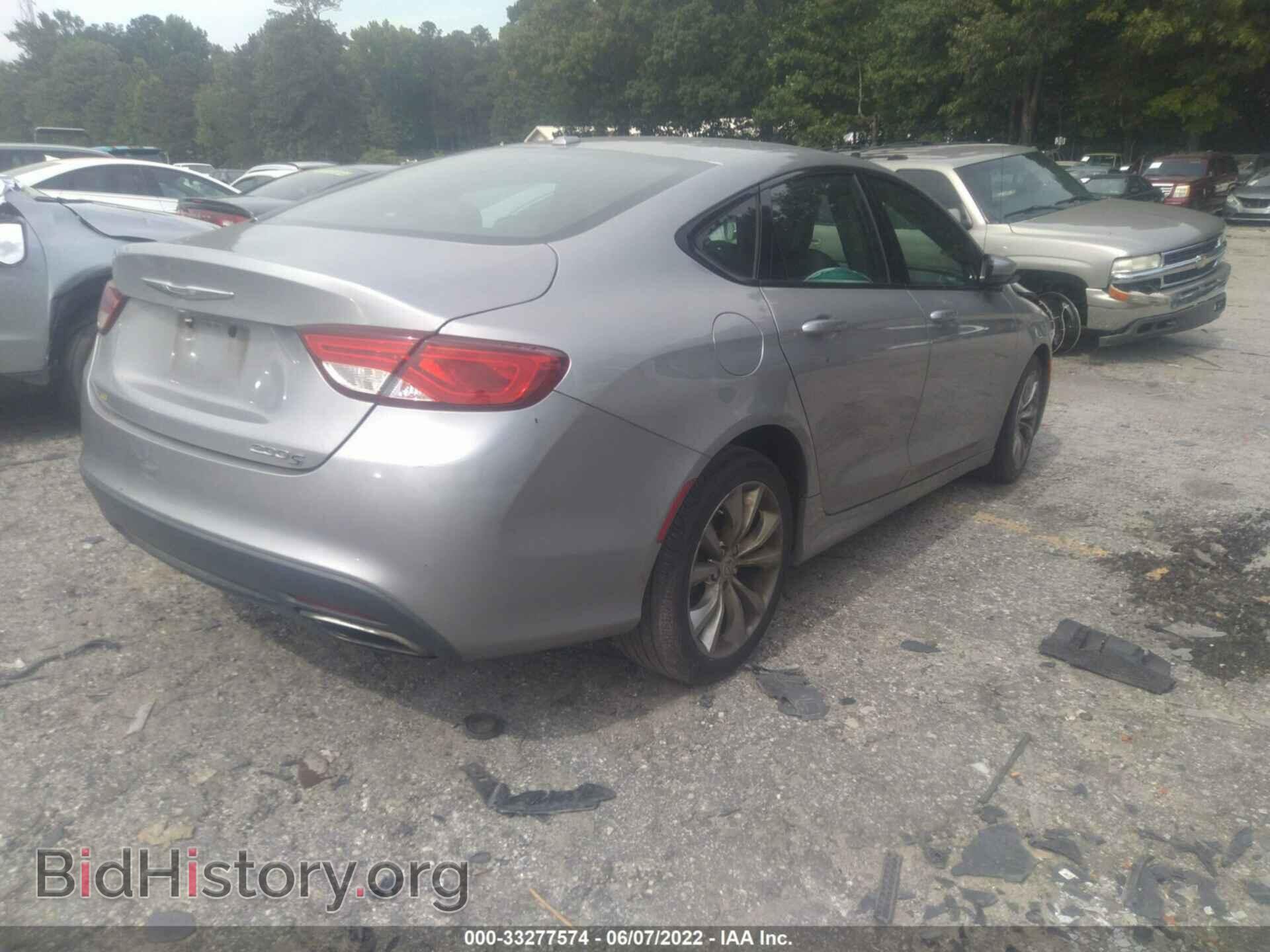 2015 CHRYSLER 200 - VIN: 1C3CCCBB7FN585194 - Фото 4