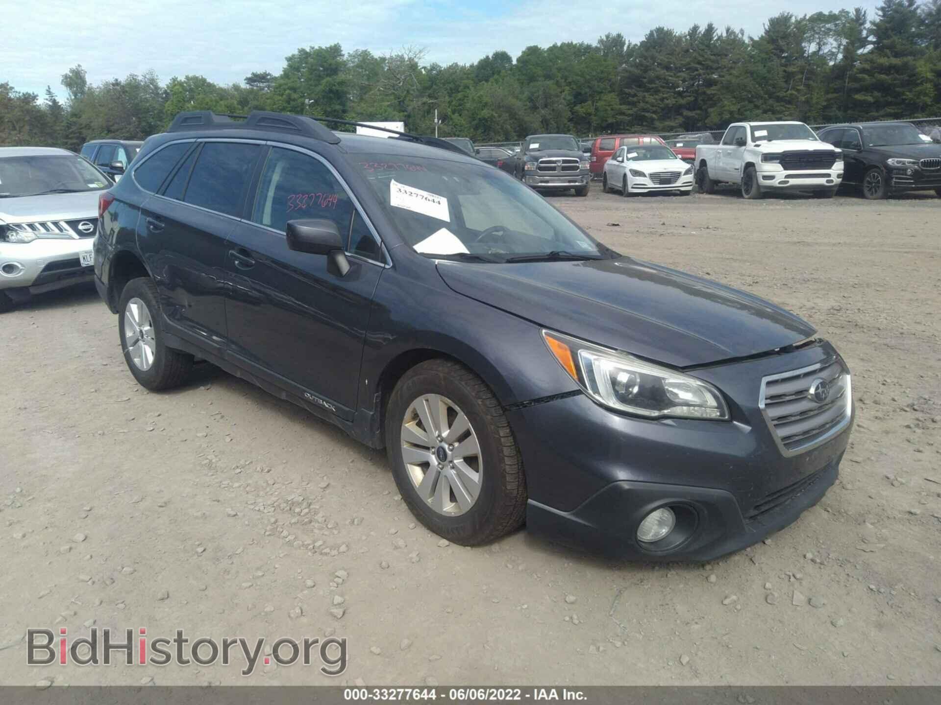 Фотография 4S4BSACC1F3213430 - SUBARU OUTBACK 2015