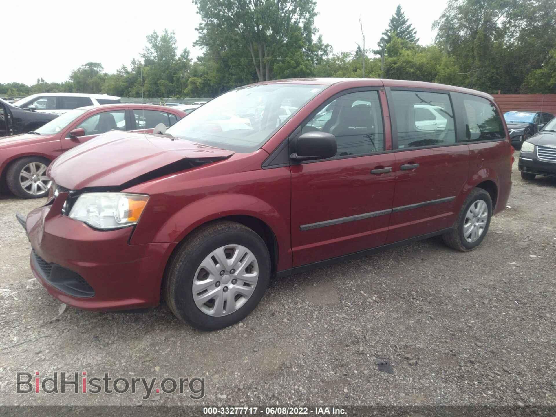 2014 DODGE GRAND CARAVAN - VIN: 2C4RDGBG8ER145444 - Фото 2