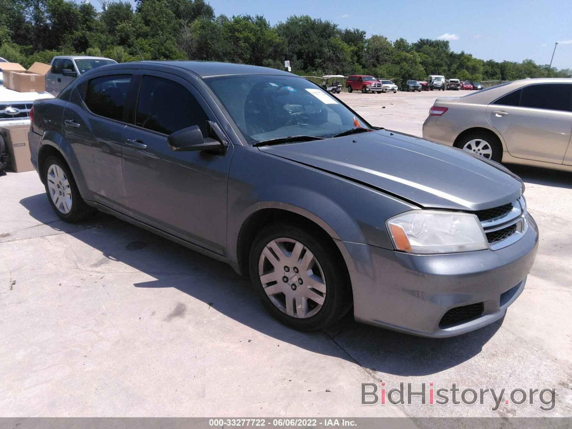 Photo 1C3CDZAB1CN216327 - DODGE AVENGER 2012