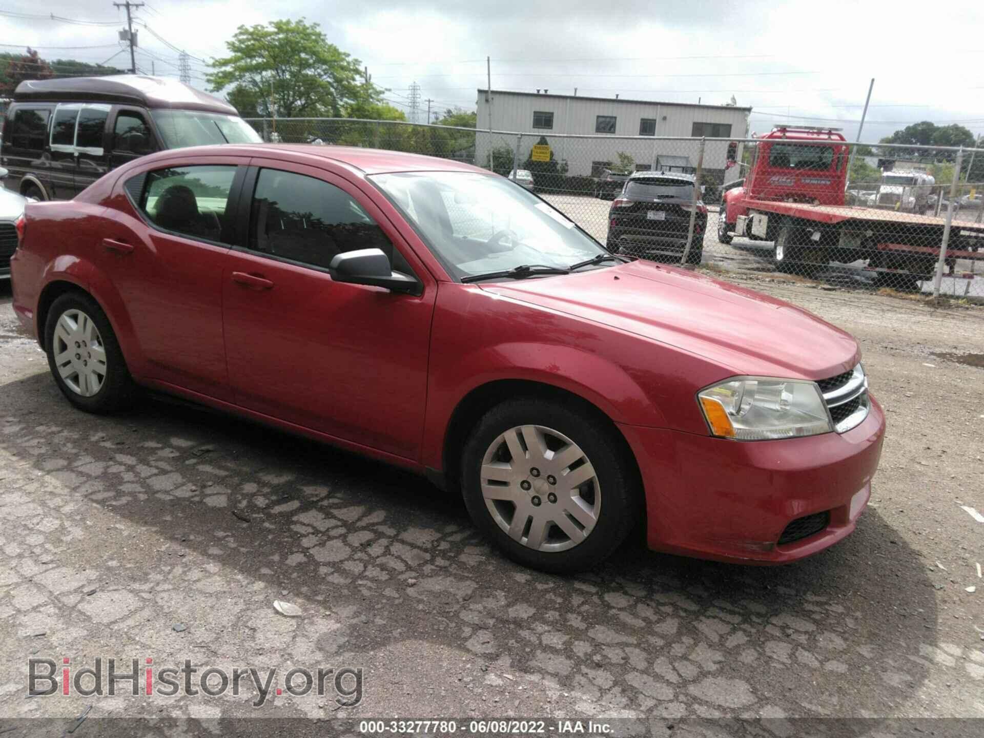 Фотография 1C3CDZAB2DN540789 - DODGE AVENGER 2013