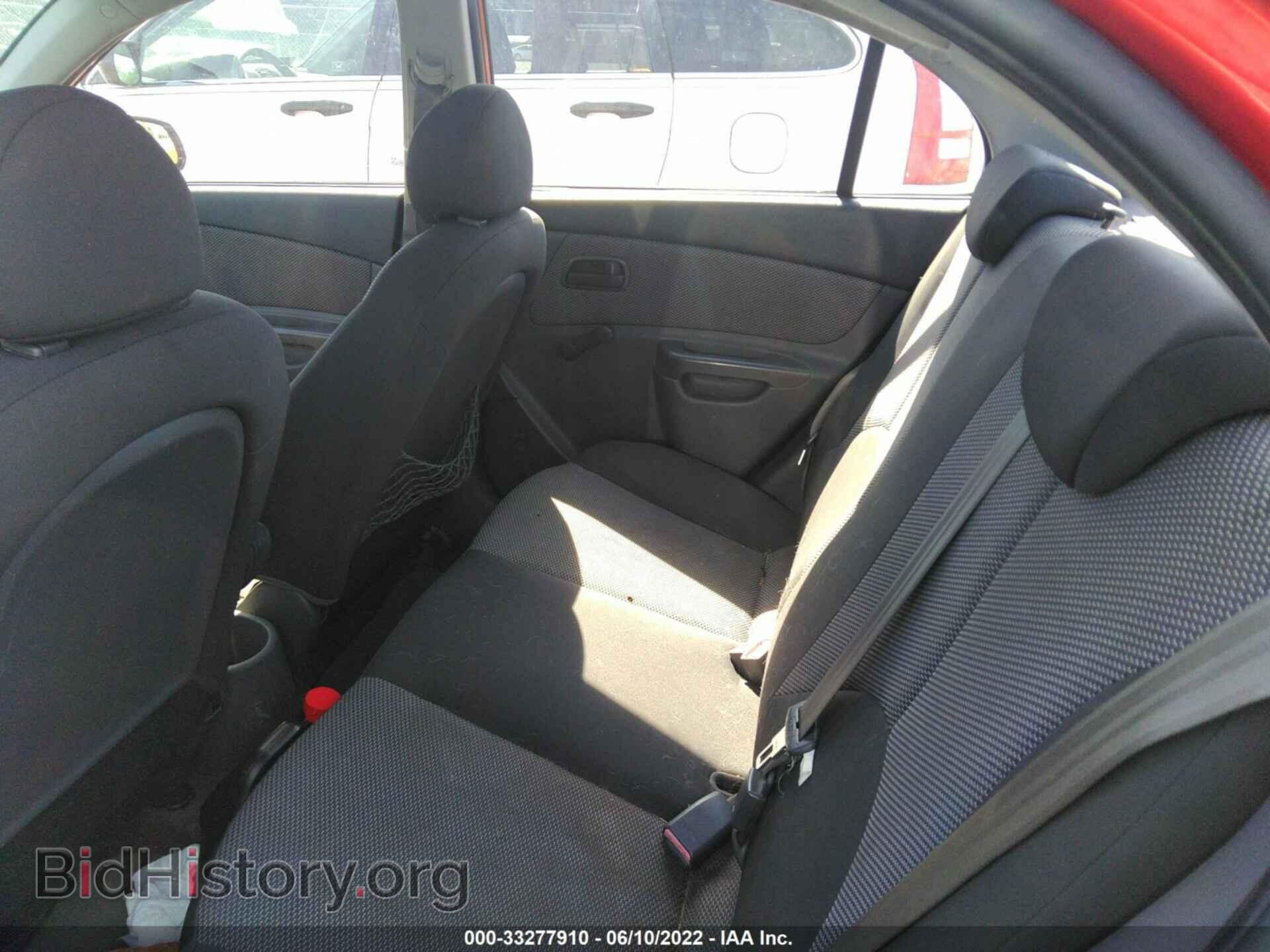 2009 KIA RIO - VIN: KNADE223496508582 - Фото 8