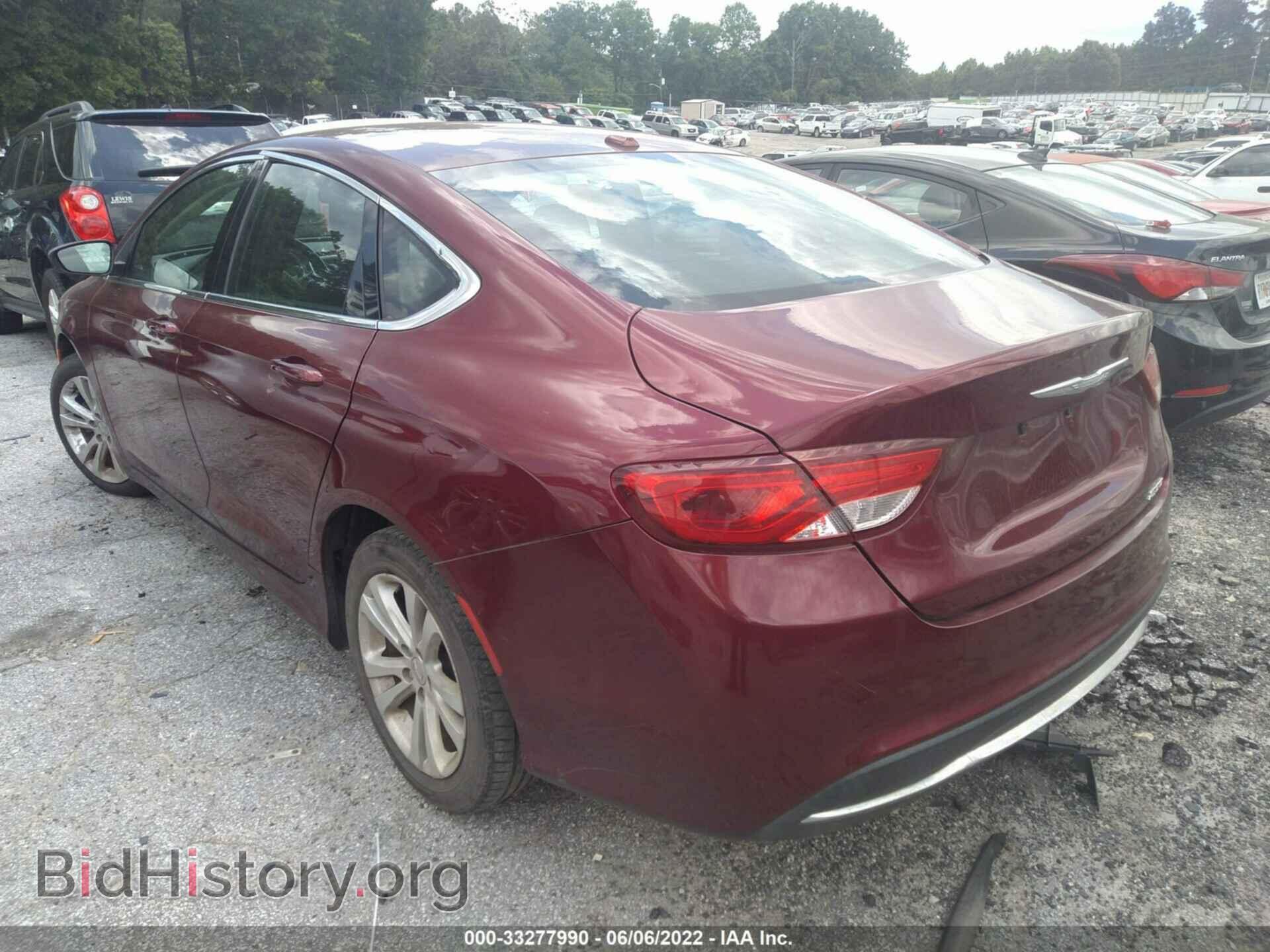 2015 CHRYSLER 200 - VIN: 1C3CCCAB1FN724785 - Фото 3