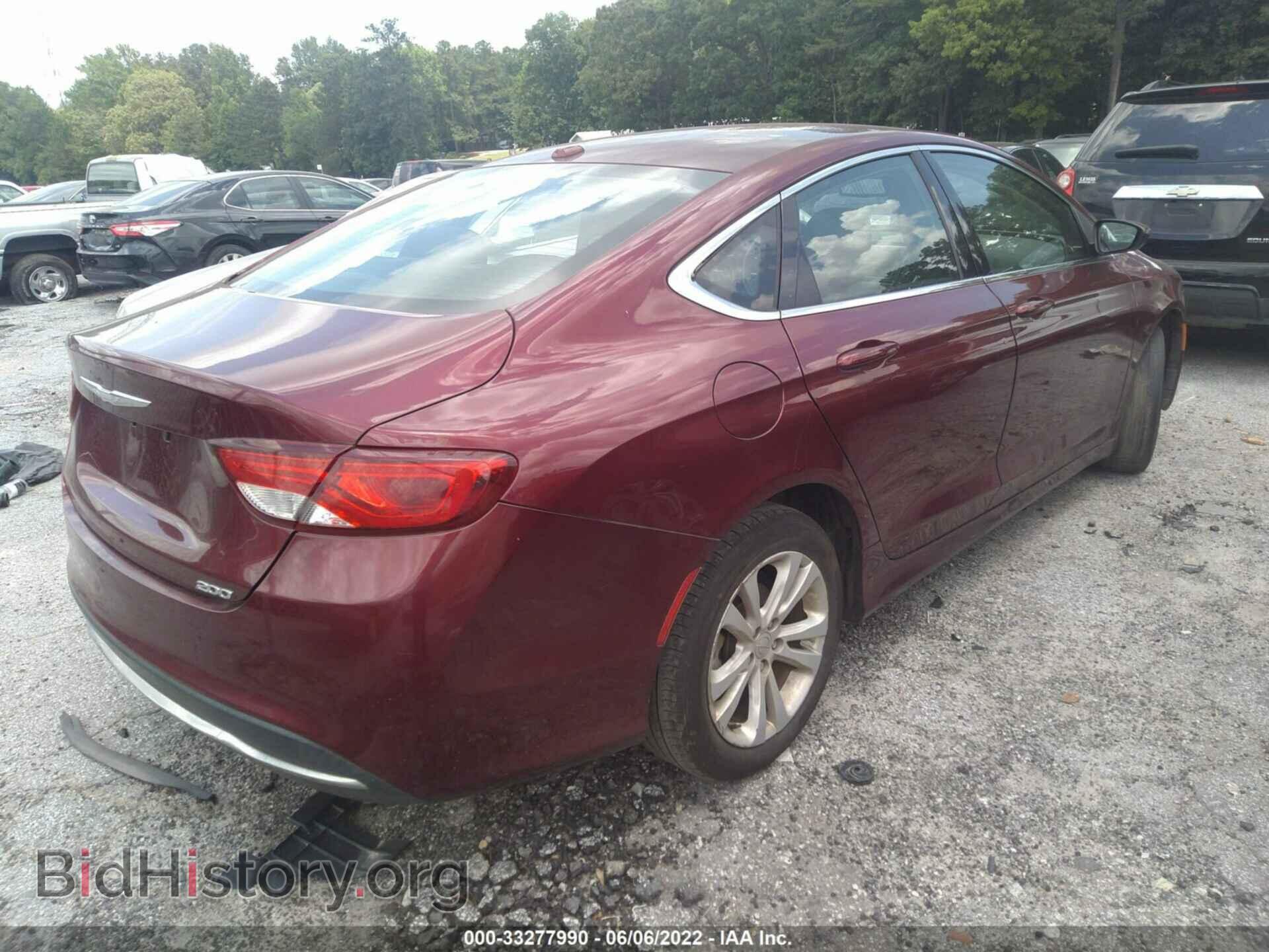 2015 CHRYSLER 200 - VIN: 1C3CCCAB1FN724785 - Фото 4
