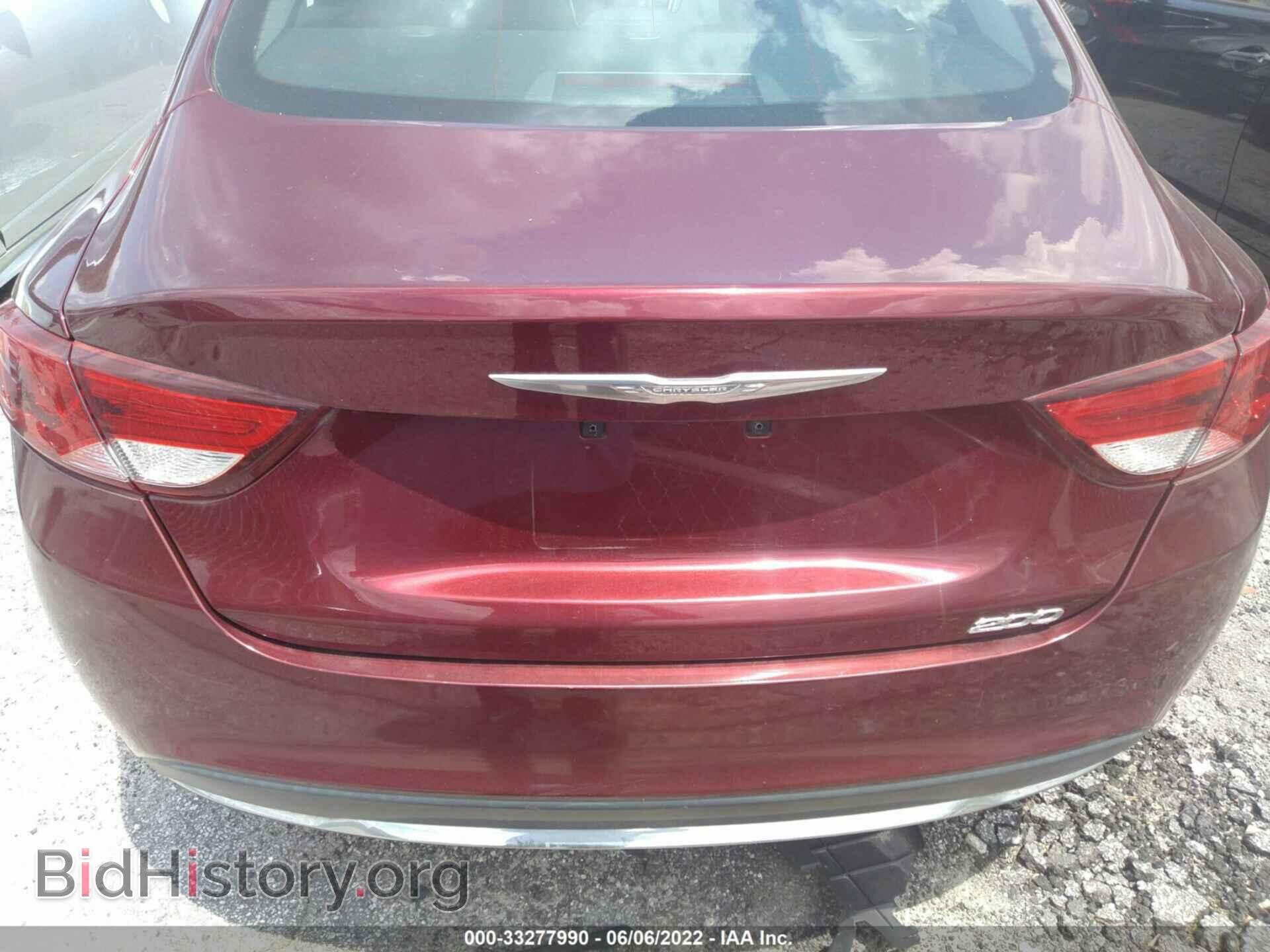 2015 CHRYSLER 200 - VIN: 1C3CCCAB1FN724785 - Фото 6