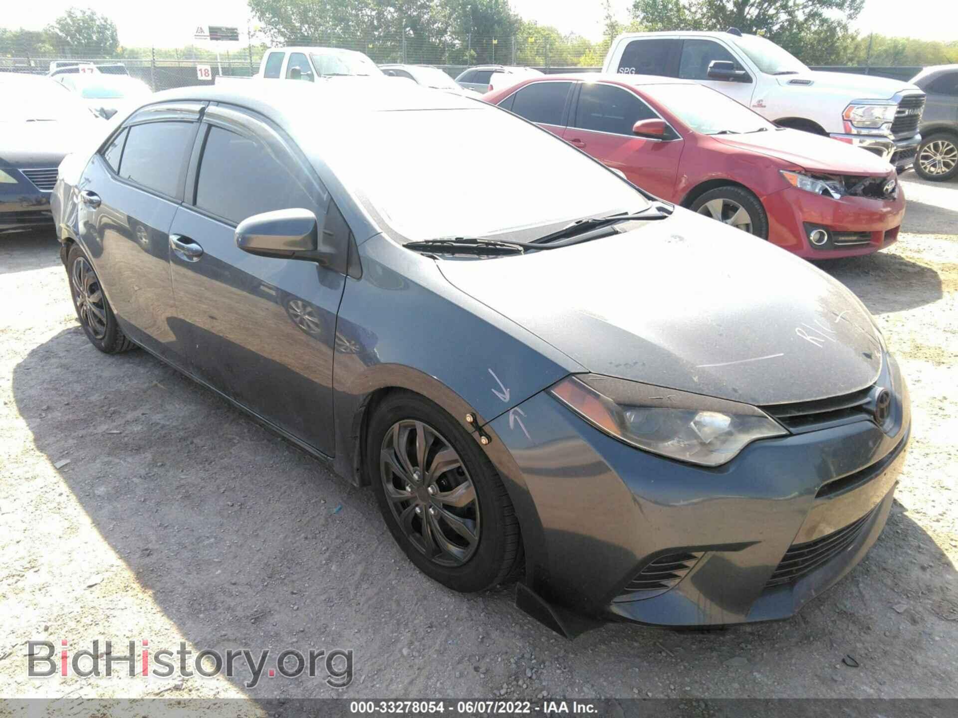 Photo 2T1BURHE2FC251893 - TOYOTA COROLLA 2015