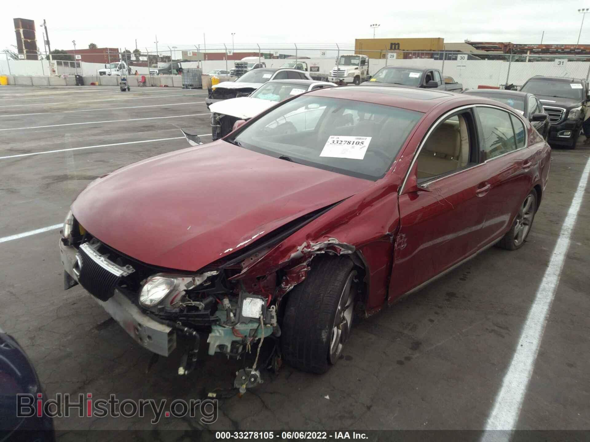 2009 LEXUS GS 350 - VIN: JTHBE96SX90045191 - Фото 2