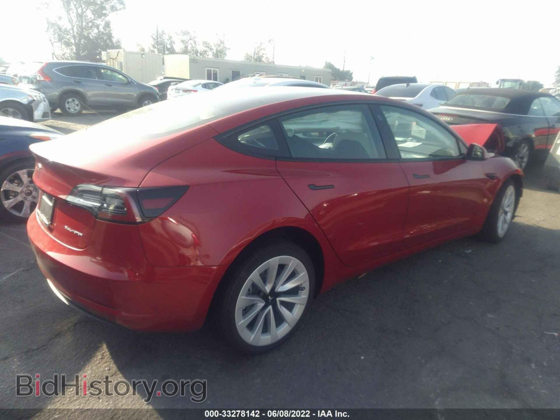 2022 TESLA MODEL 3 - VIN: 5YJ3E1EB8NF203354 - Фото 4