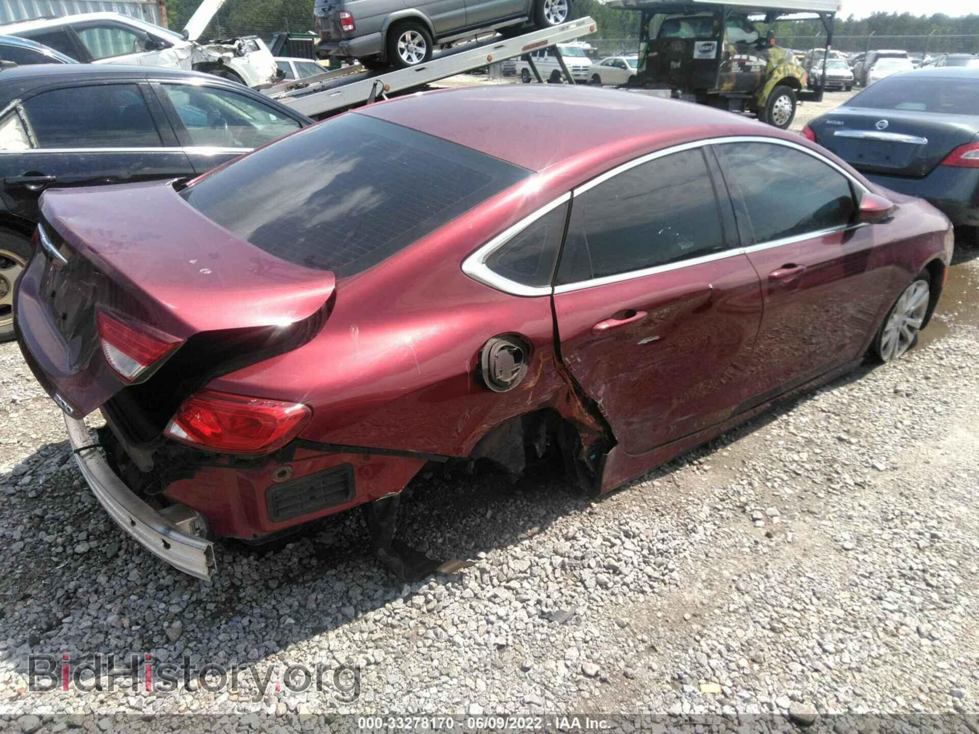 2015 CHRYSLER 200 - VIN: 1C3CCCAB6FN662381 - Фото 4
