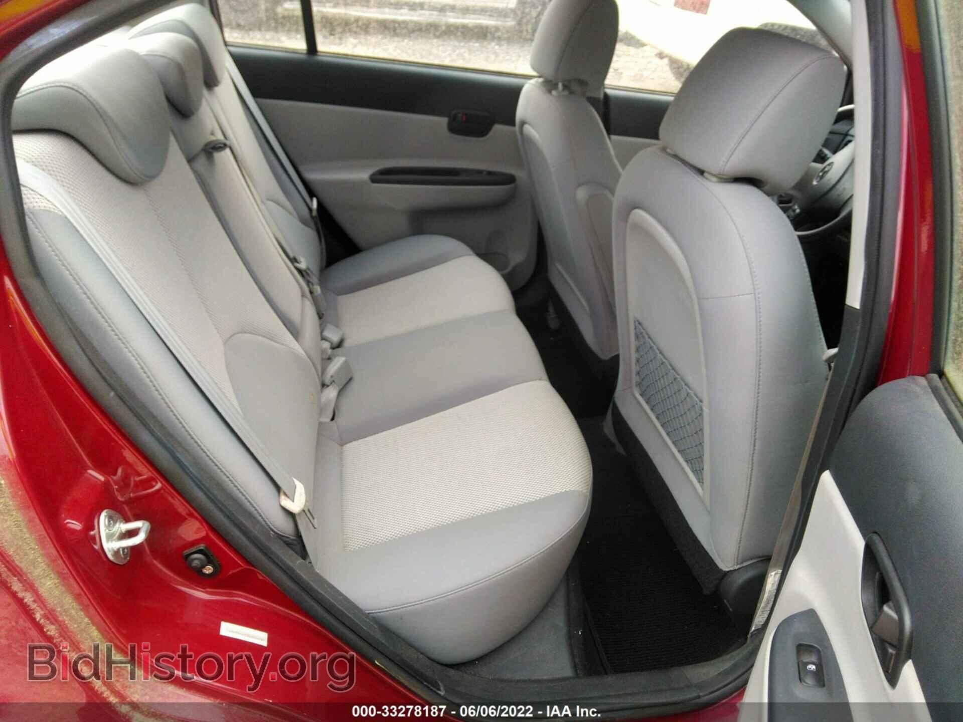 2011 HYUNDAI ACCENT - VIN: KMHCN4AC3BU596727 - Фото 8