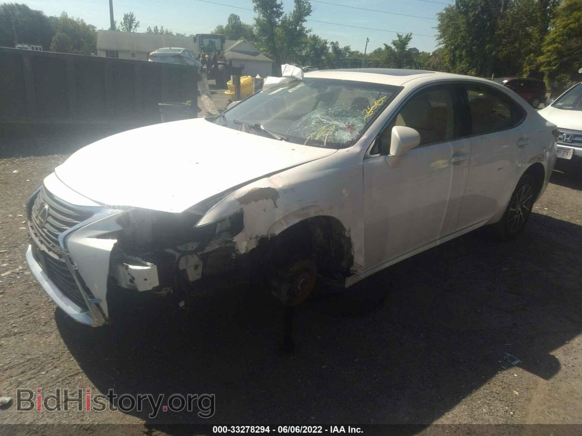 2016 LEXUS ES 350 - VIN: JTHBK1GG6G2220462 - Фото 2