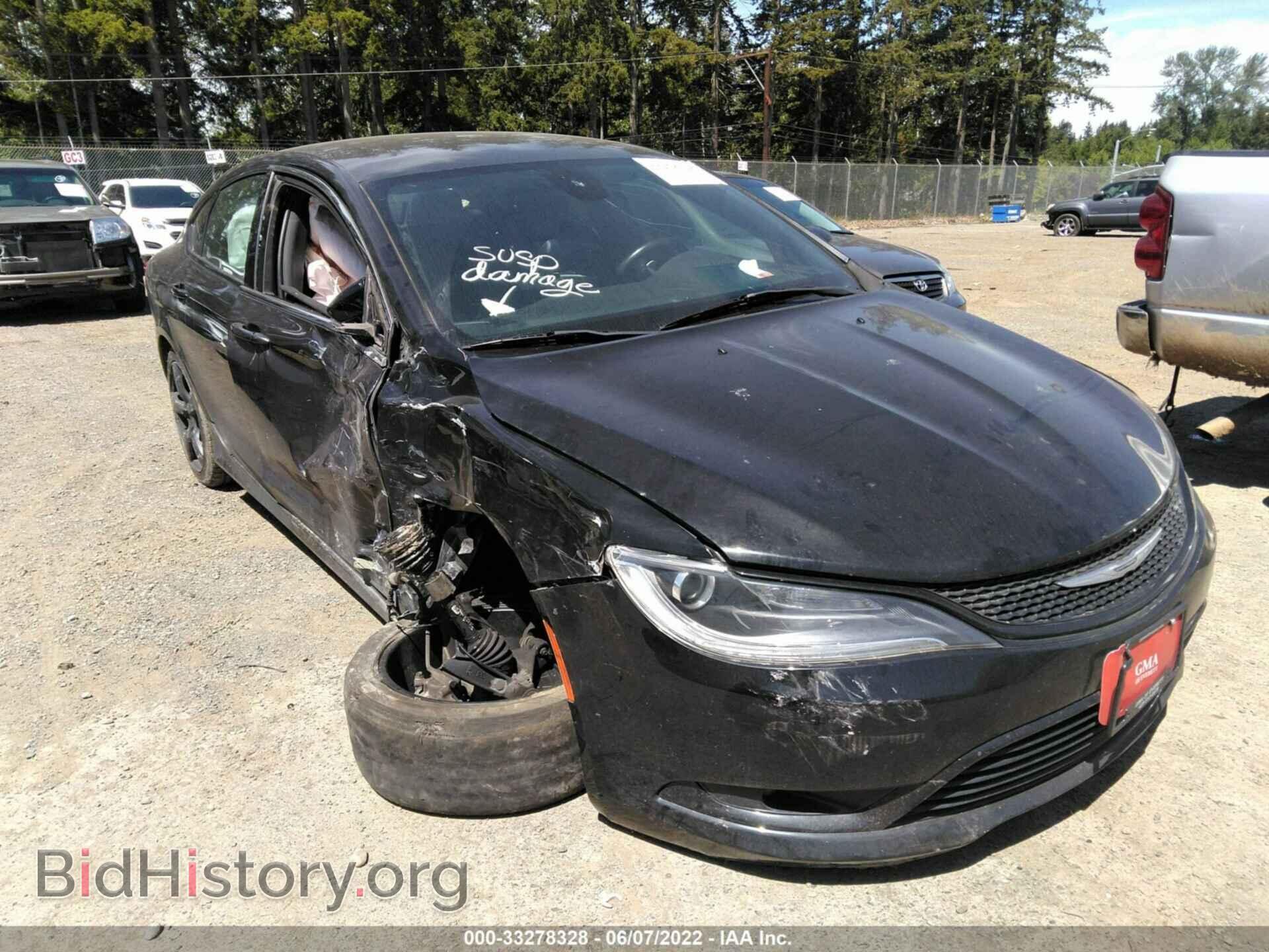 Фотография 1C3CCCBB3FN584981 - CHRYSLER 200 2015