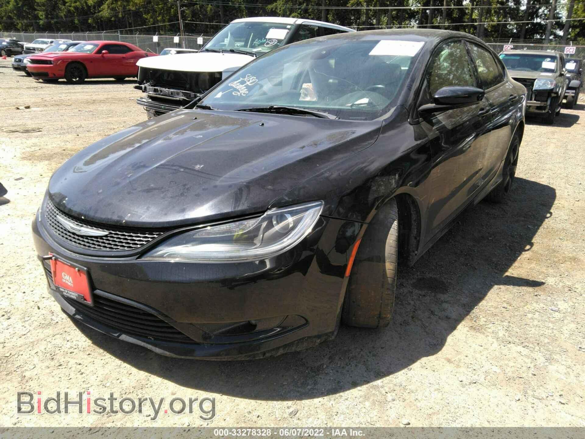2015 CHRYSLER 200 - VIN: 1C3CCCBB3FN584981 - Фото 2