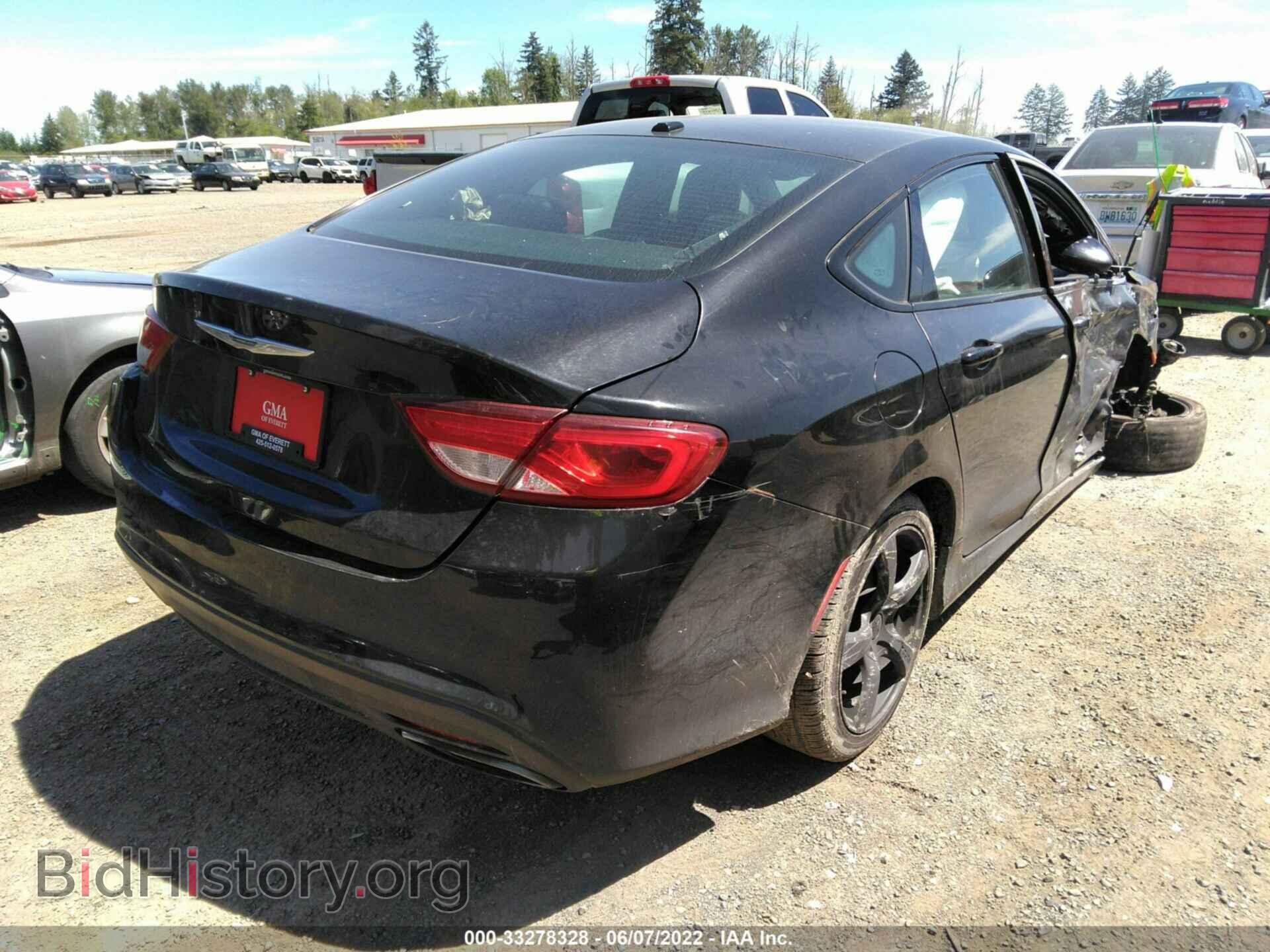 2015 CHRYSLER 200 - VIN: 1C3CCCBB3FN584981 - Фото 4