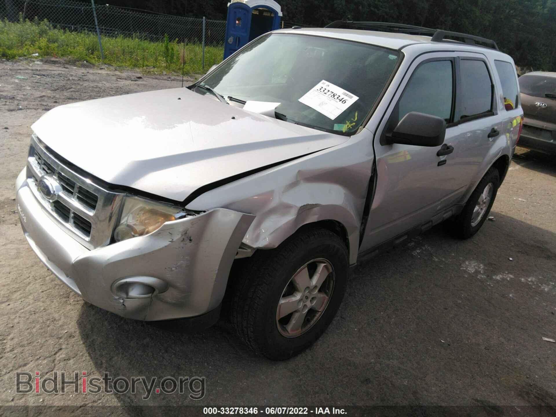 2009 FORD ESCAPE - VIN: 1FMCU03G79KA95129 - Фото 2