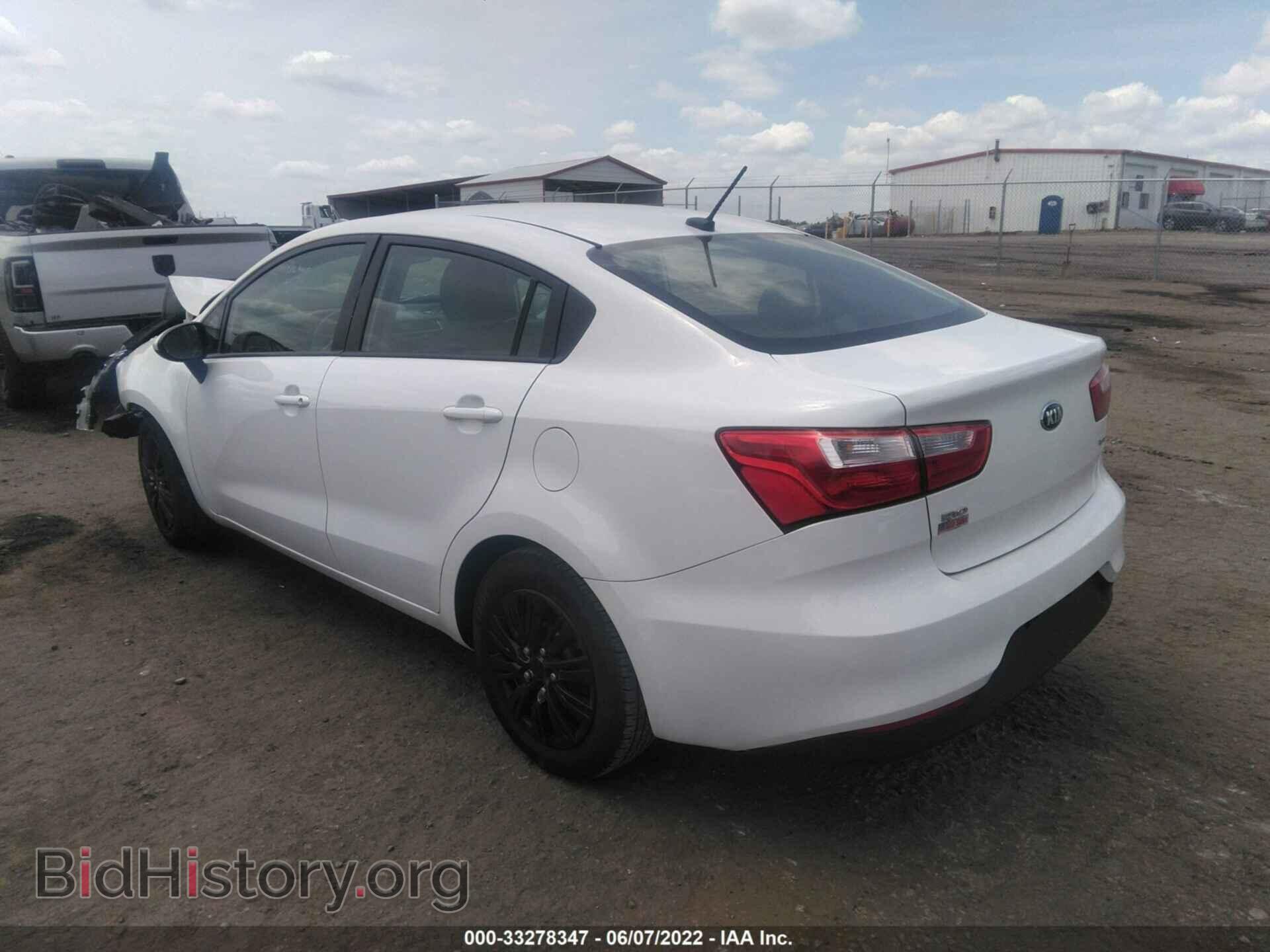 2016 KIA RIO - VIN: KNADM4A34G6548240 - Фото 3