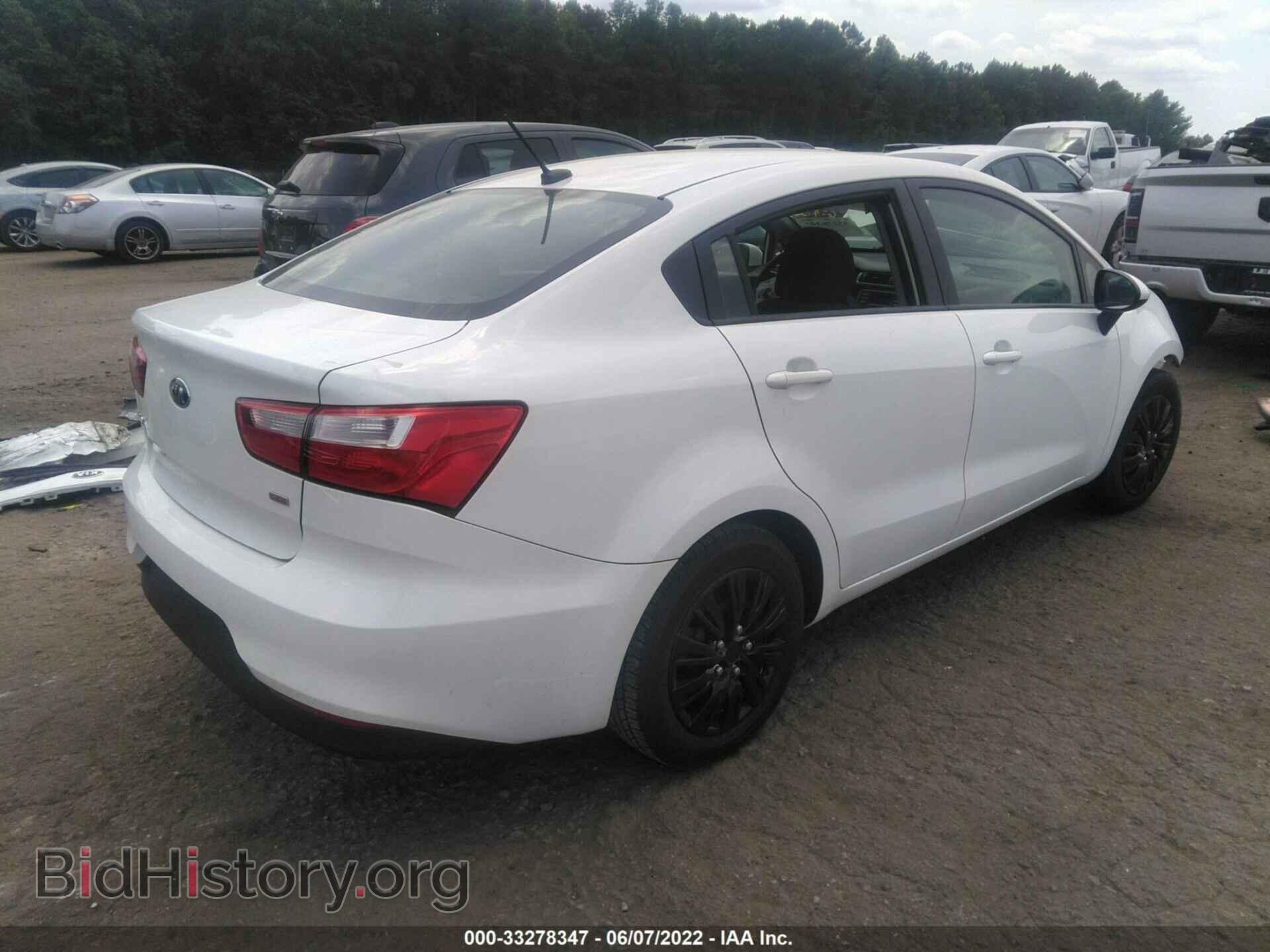 2016 KIA RIO - VIN: KNADM4A34G6548240 - Фото 4