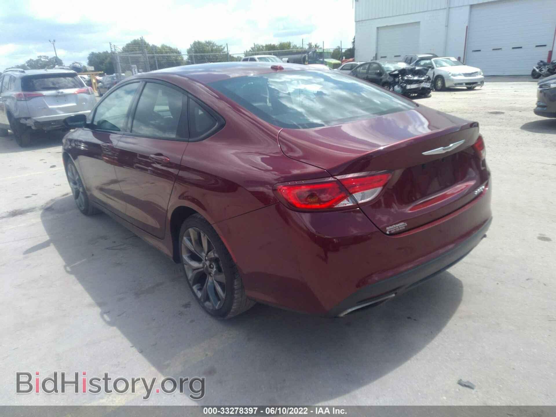 2015 CHRYSLER 200 - VIN: 1C3CCCBG7FN672461 - Фото 3