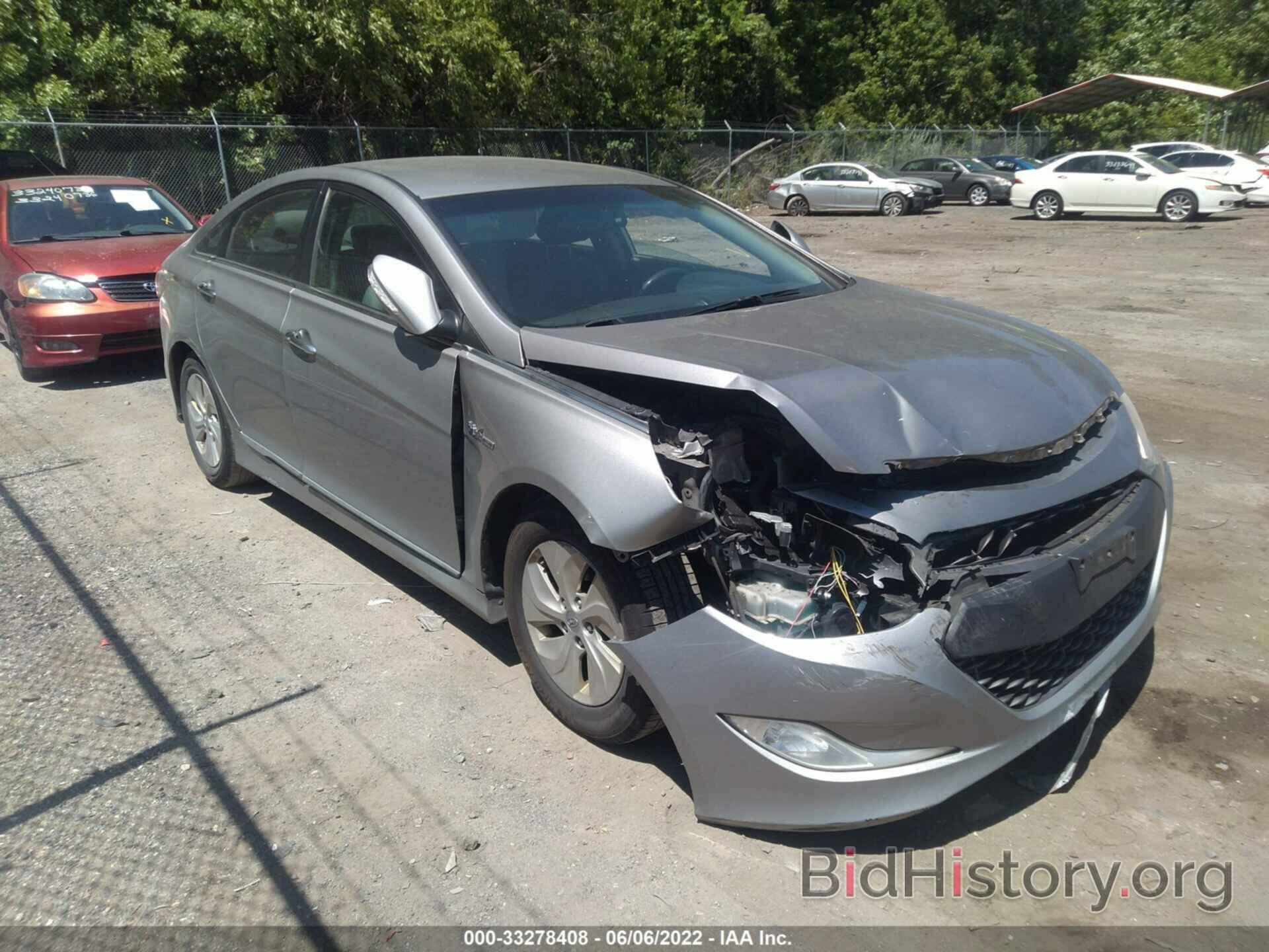 Photo KMHEC4A46DA074072 - HYUNDAI SONATA HYBRID 2013