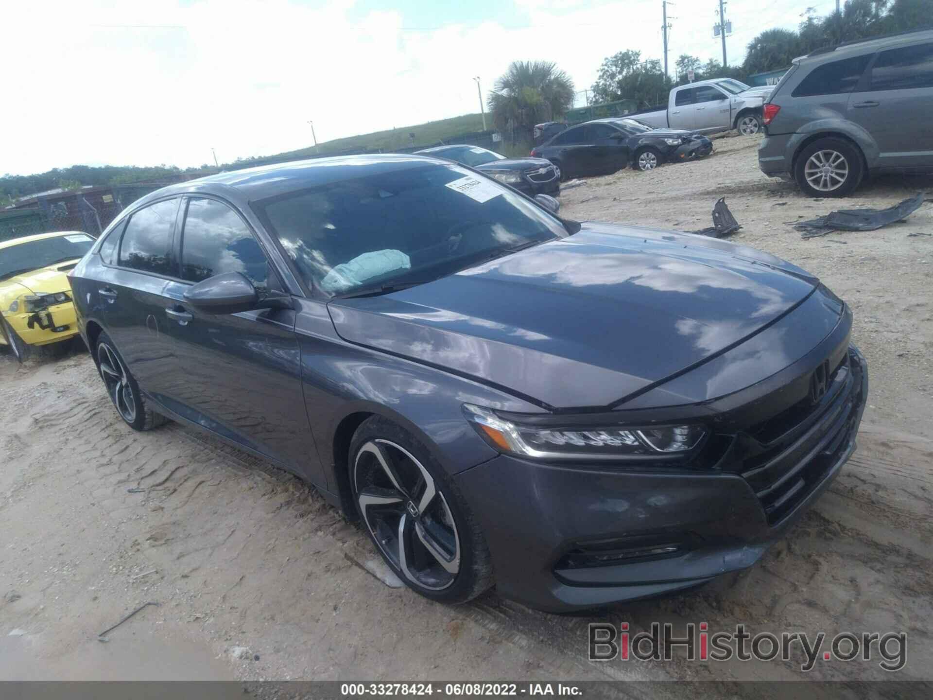 Photo 1HGCV1F34KA024659 - HONDA ACCORD SEDAN 2019