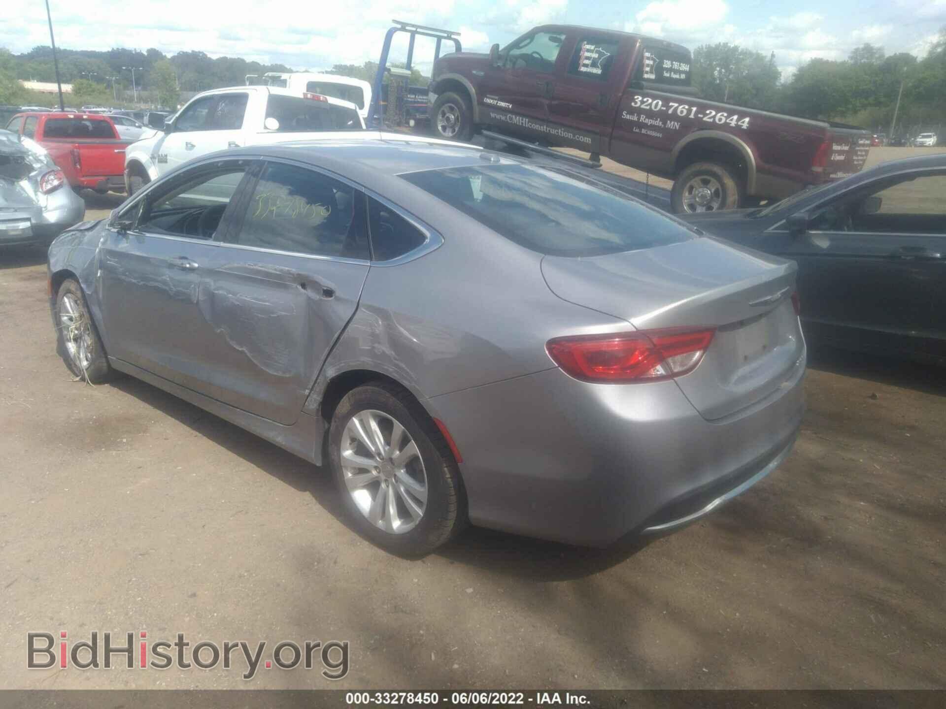 2015 CHRYSLER 200 - VIN: 1C3CCCAB4FN647913 - Фото 3