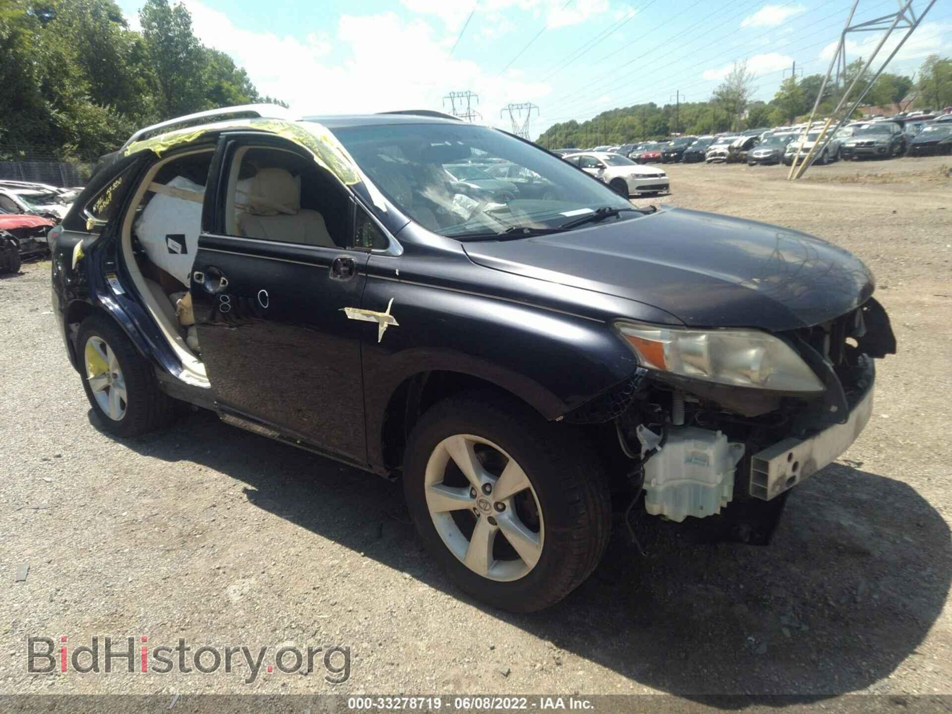 Photo 2T2BK1BA4AC035349 - LEXUS RX 350 2010