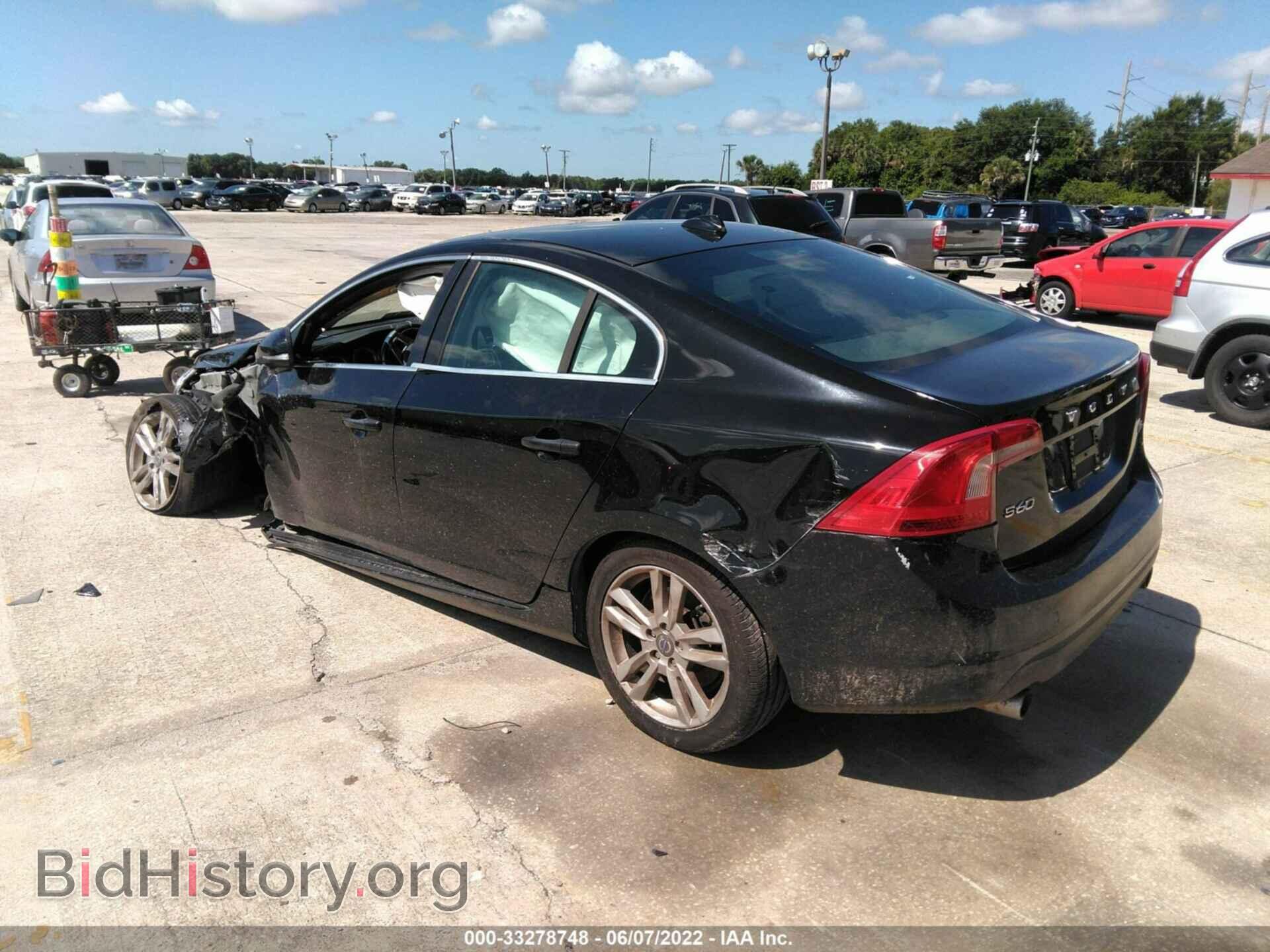 2013 VOLVO S60 - VIN: YV1612FS2D2170148 - Фото 3