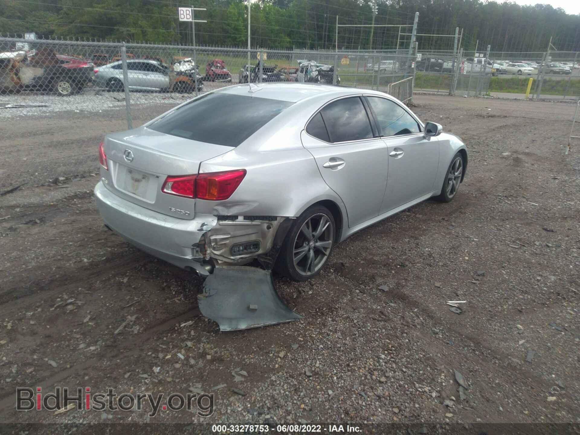2010 LEXUS IS 250 - VIN: JTHBF5C20A5111751 - Фото 4