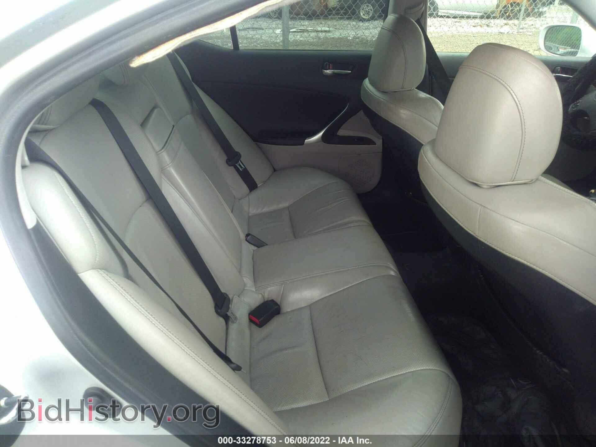 2010 LEXUS IS 250 - VIN: JTHBF5C20A5111751 - Фото 8